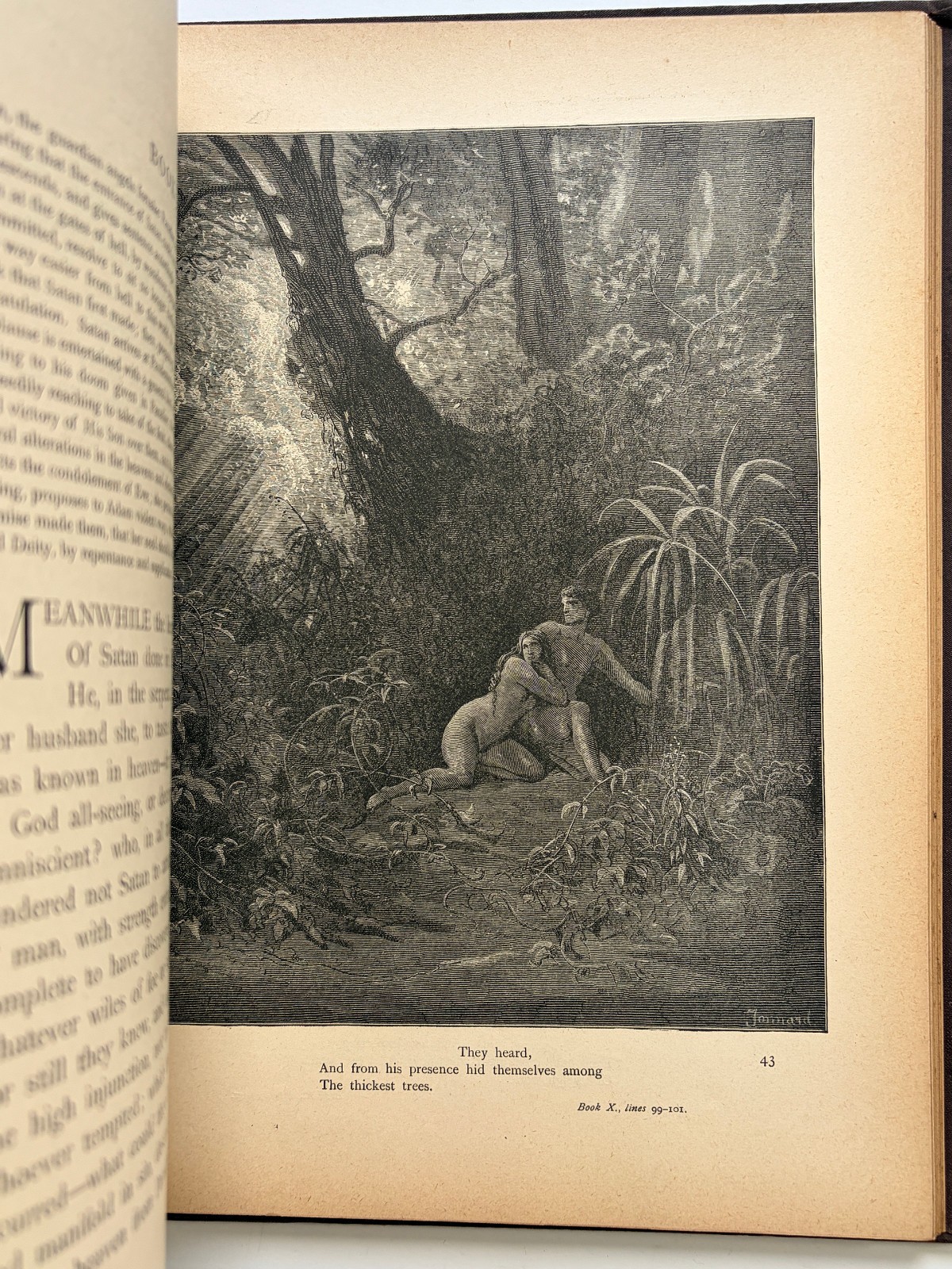 Milton’s Paradise Lost Gustave Doré 1880s-90s Henry Altemus Edition Antique Book