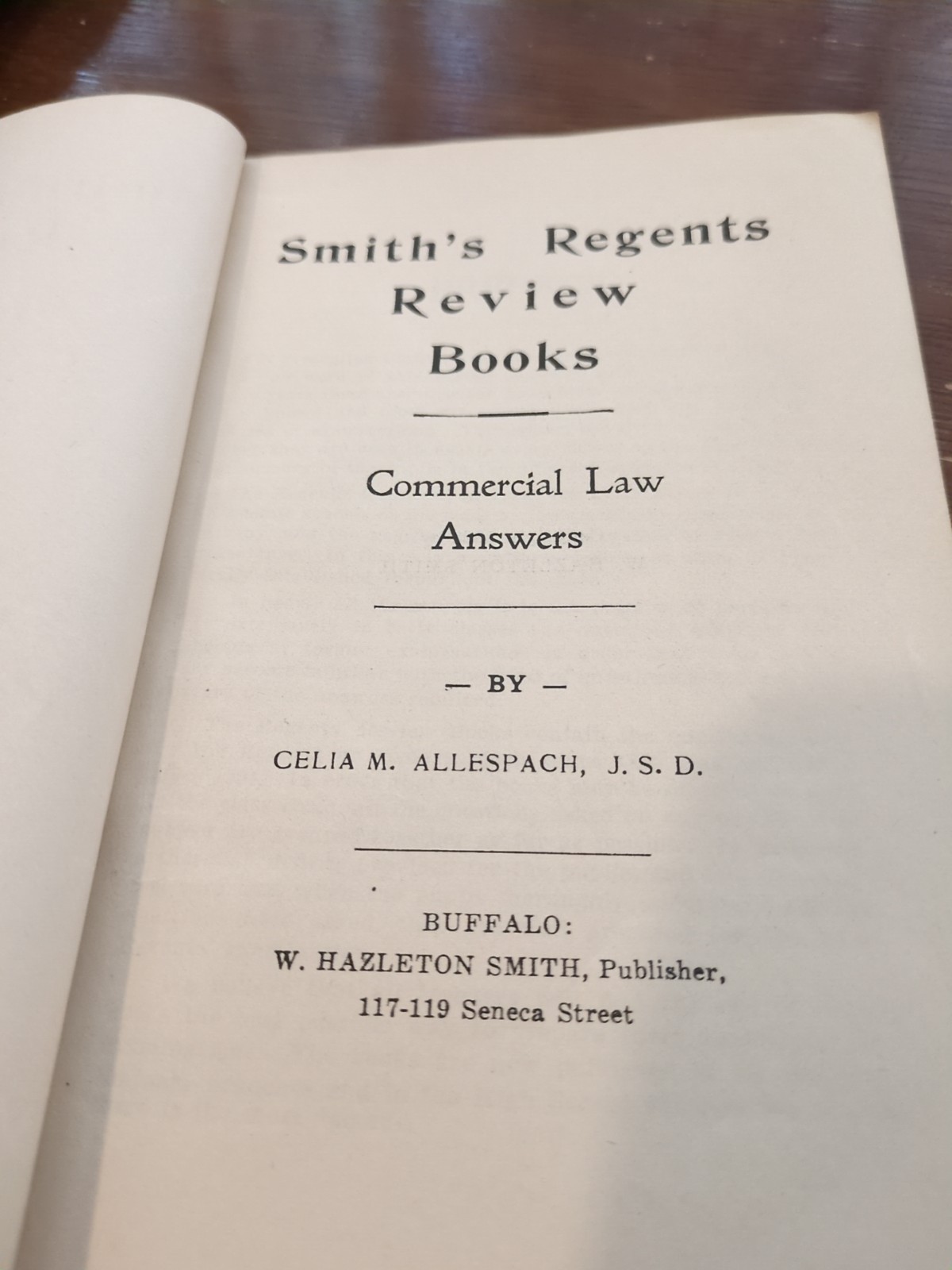 1904-1926 SMITHs REGENTS REVIEW BOOKS Com. Law And Answers, Elementary Eng. Lot3