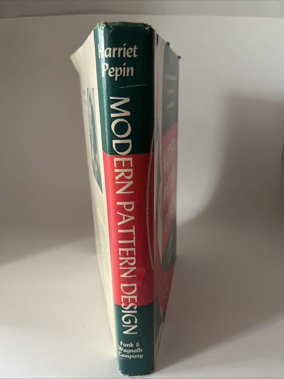 Modern Pattern Design Harriet Pepin 1943 Funk and Wagnalls HC DJ Good Condition