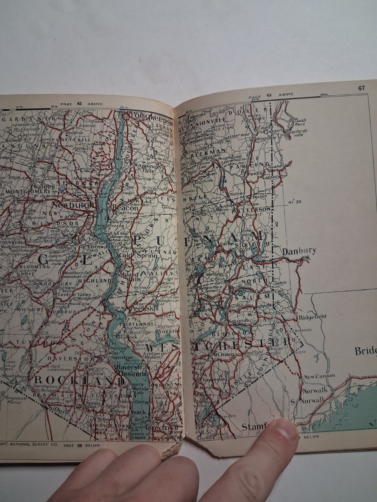 1920s The Official Maps Of NEW YORK antique book