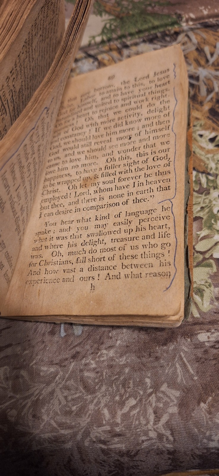 original 1814 Invisible Realities Holy Life Triumphant Death James Janeway book