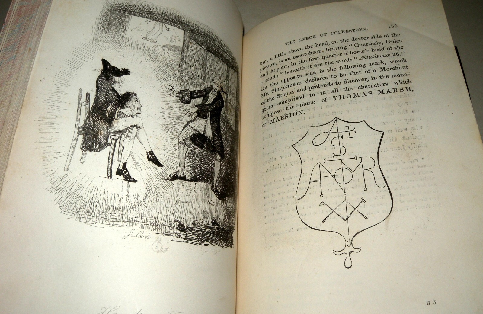 The Ingoldsby Legends, Thomas Ingoldsby, 3 vol set, 11th Ed 1855, Ghost Stories