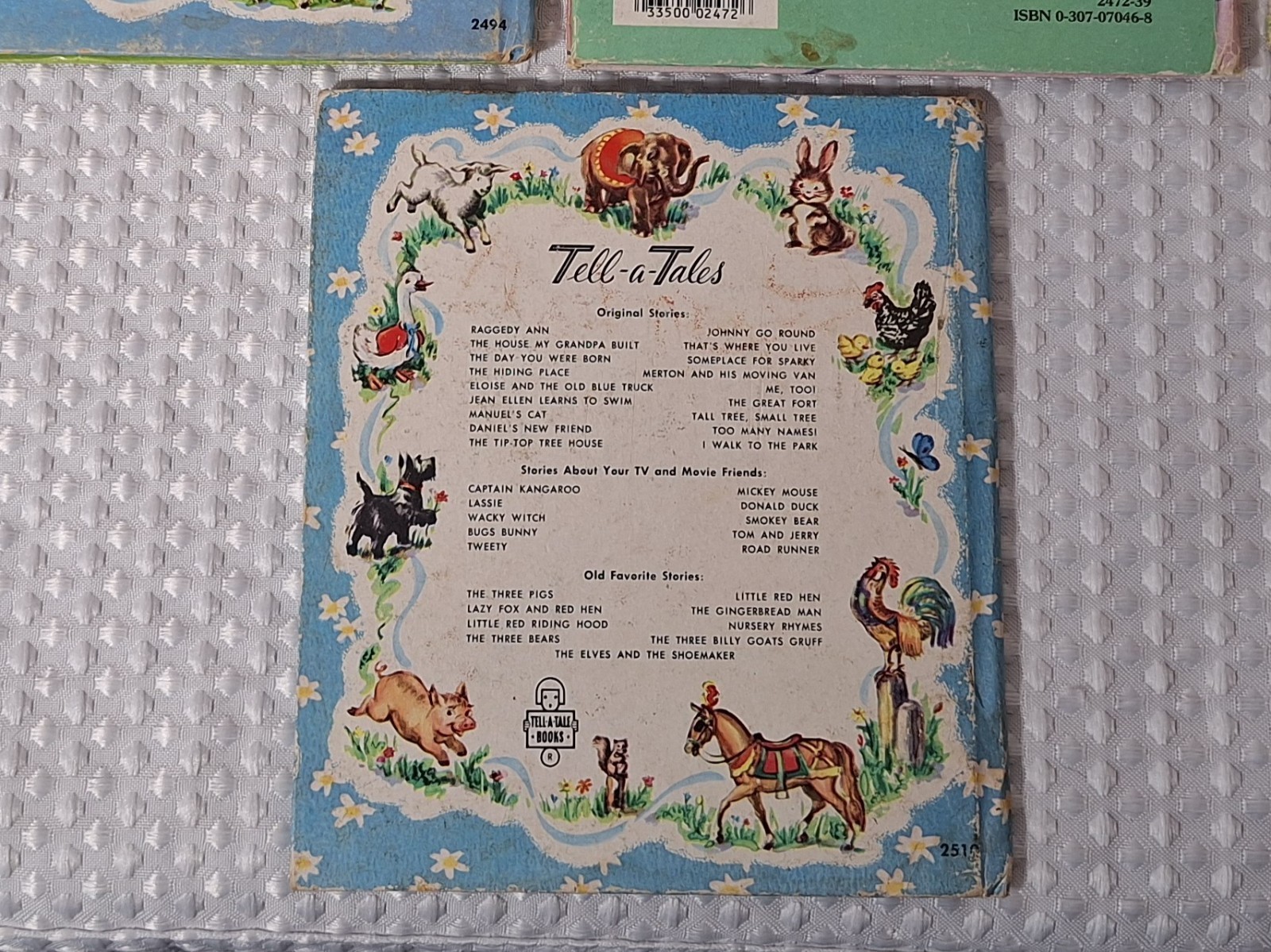 Vintage 1950s-1980s Children’s Small Books Whitman Golden Rand Mcnally Lot of 9