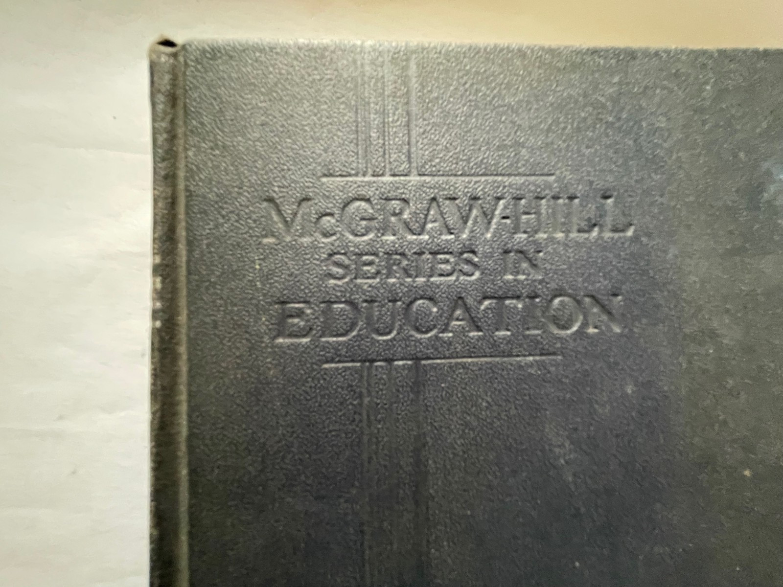 1939 Education Textbook Principles of Unit Construction 1st Ed McGraw Hill