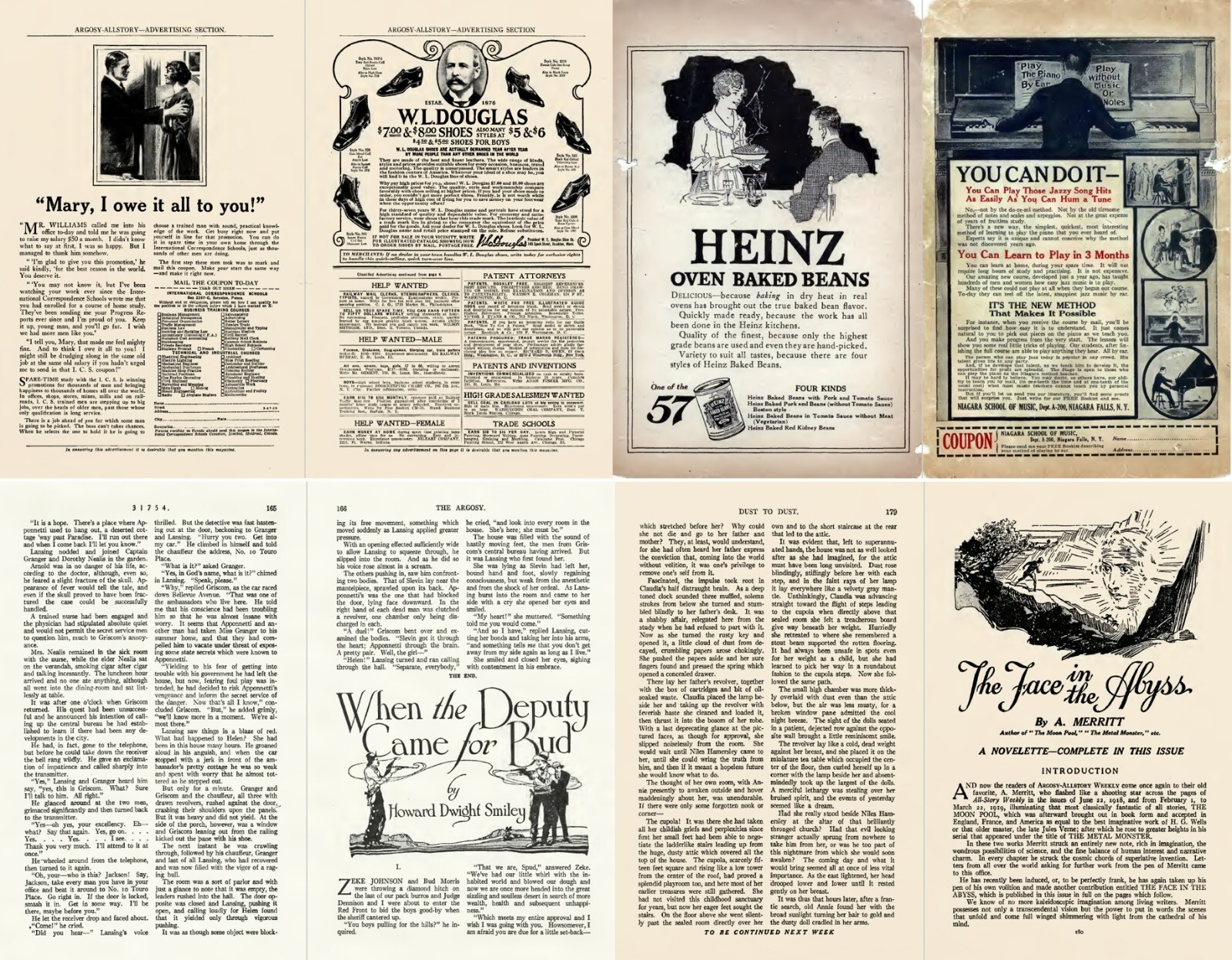 66 Old Issues of The Argosy – Stories of Life Love & Adventure Magazine DVD