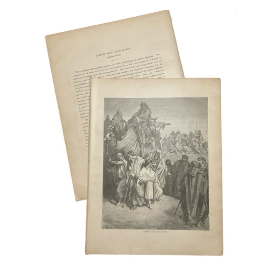 Bible Gallery Illustrated by Gustave Doré – ©1880 – Unbound – 100 Illustrations
