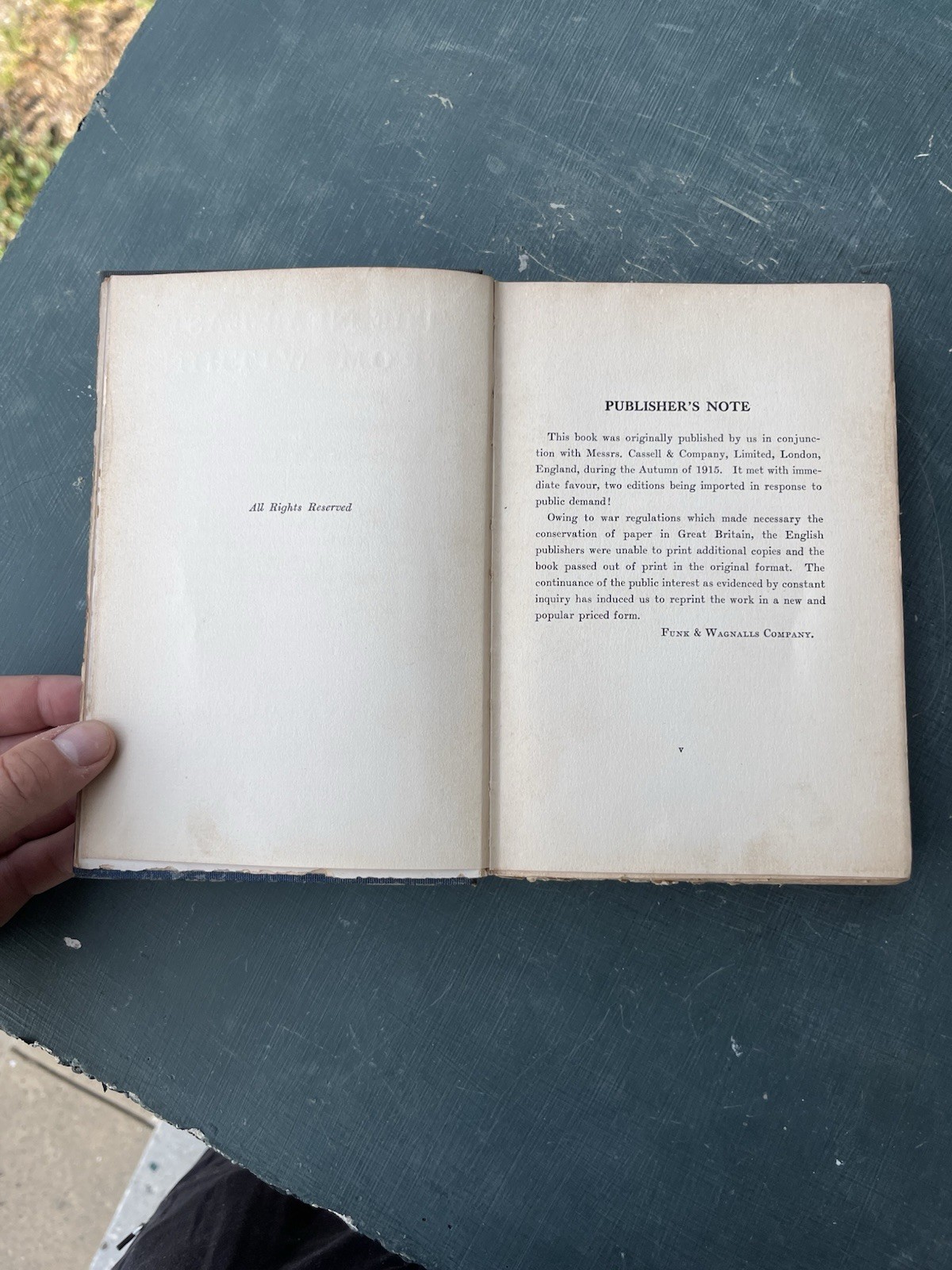 Near East From Within Second Print 1918