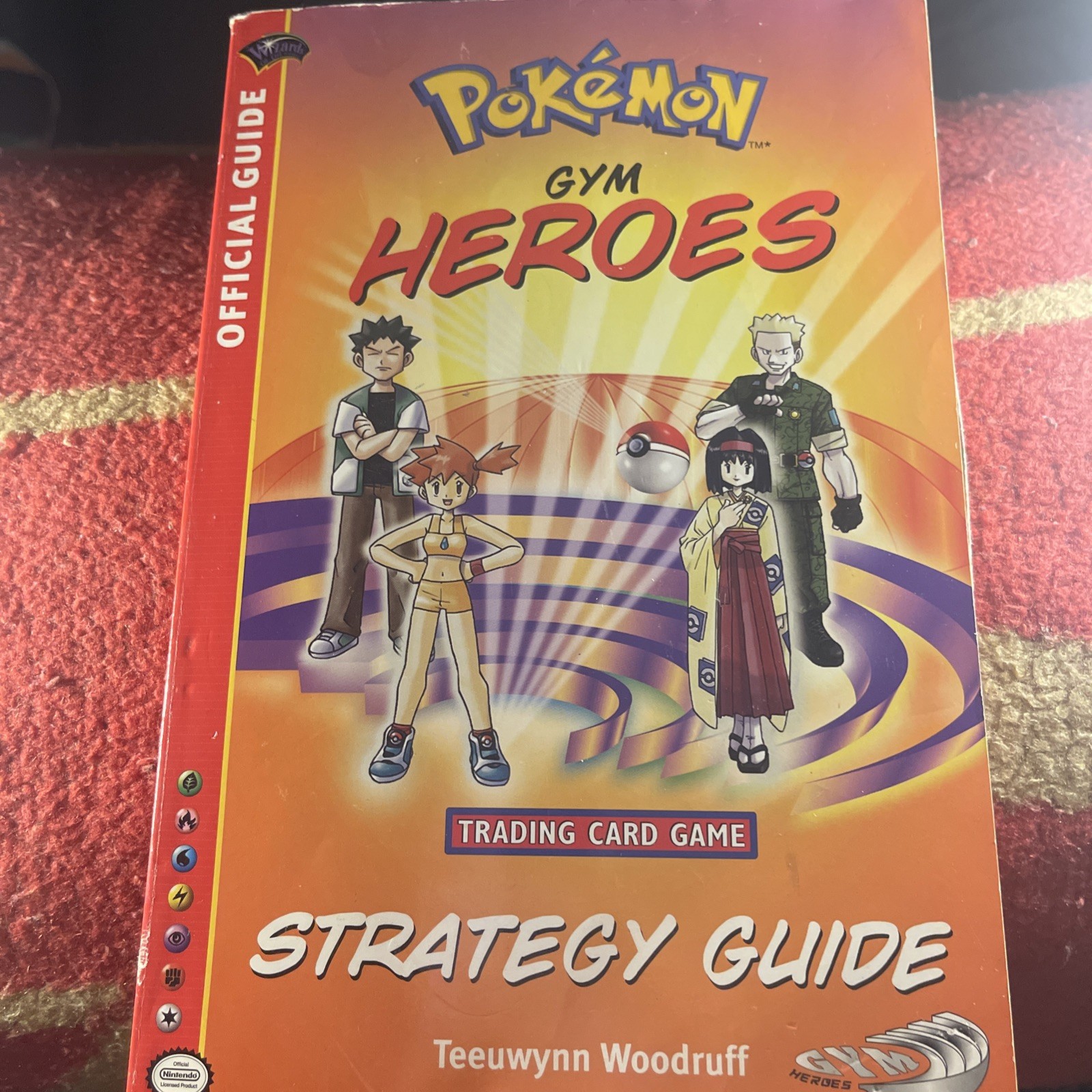 Pokemon Gym Heroes – Strategy Guide Wizards of the Coast Ultra Rare Grail Book.