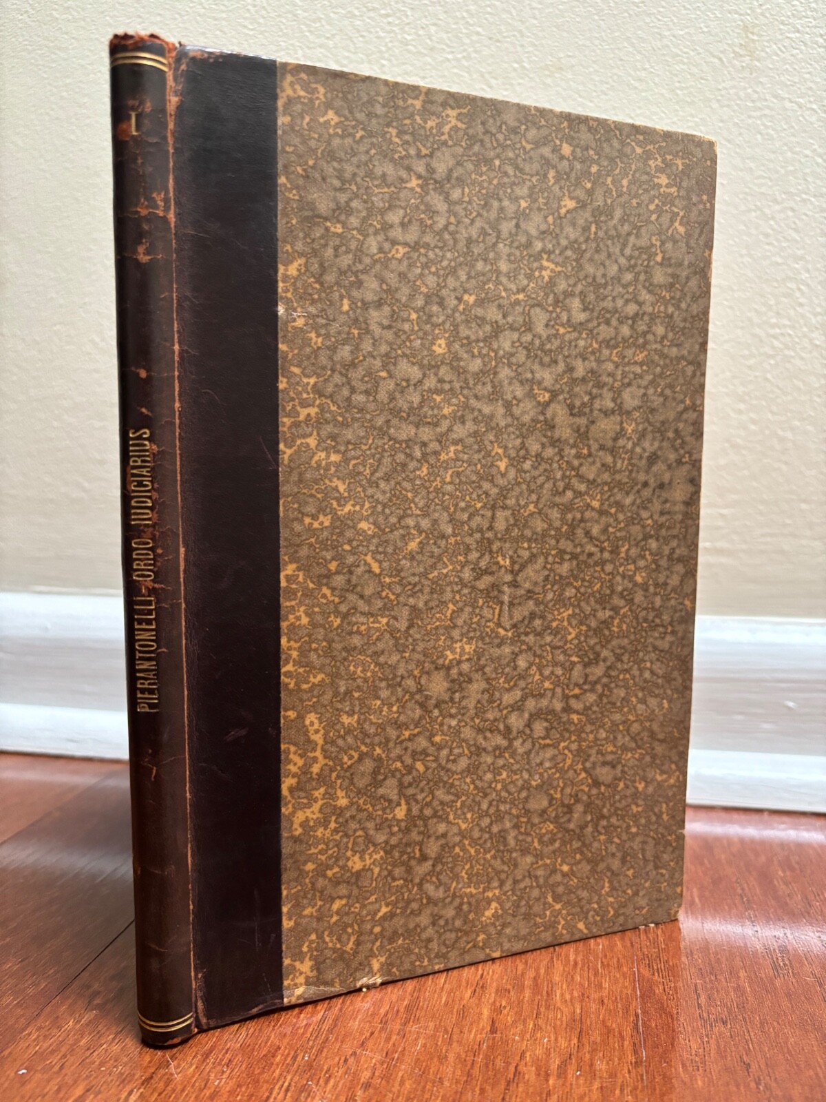 ORDO JUDICIARIUS IN PRAXIM TRADUCTUS Pacifico Pierantonelli – 1904 LATIN ANTIQUE