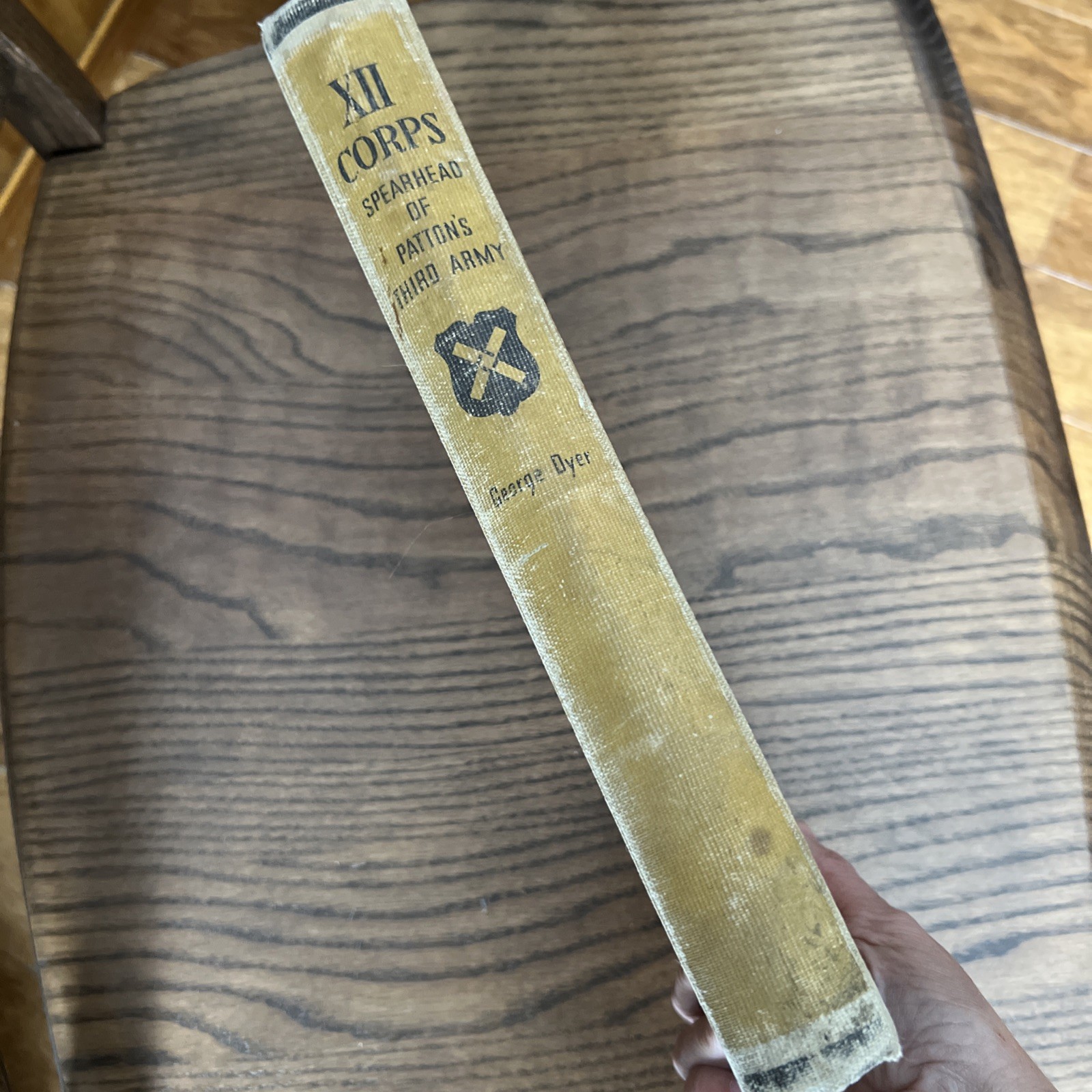 1947 WW II ~ XII CORPS SPEARHEAD OF PATTON’s THIRD ARMY ~ Unit History 1st HC