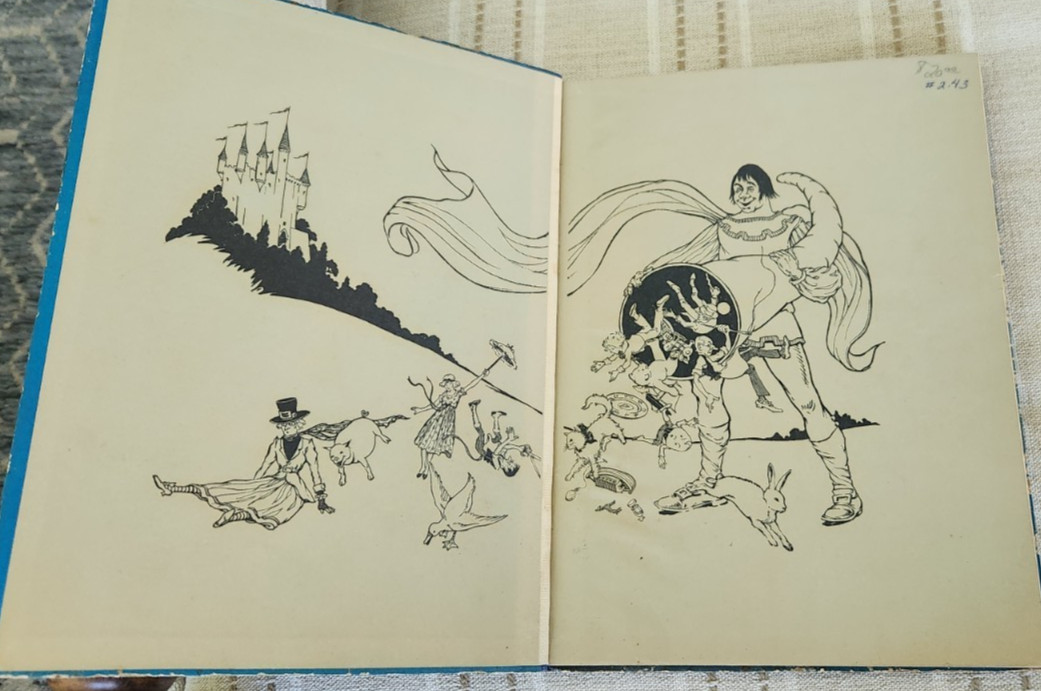 Fairy Tales From Grimm H. Mabie Illus. Ethel Franklin Betts Full COLOR. ca 1935