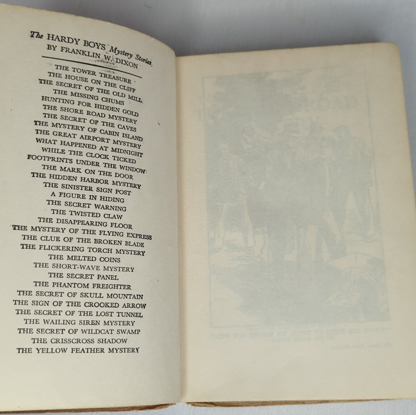 Hardy Boys Shore Road Mystery 1928