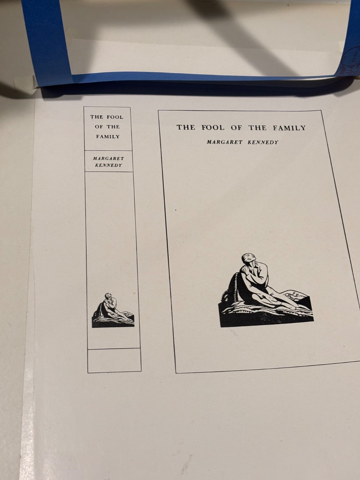 Rockwell Kent Fool of the Family Dustjacket estate artist proof Dan Burne-Jones