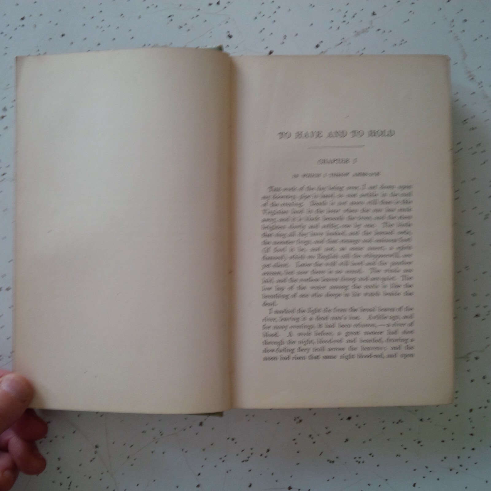 Original Antique First 1st Edition Mary Johnston To Have and To Hold Hardcover