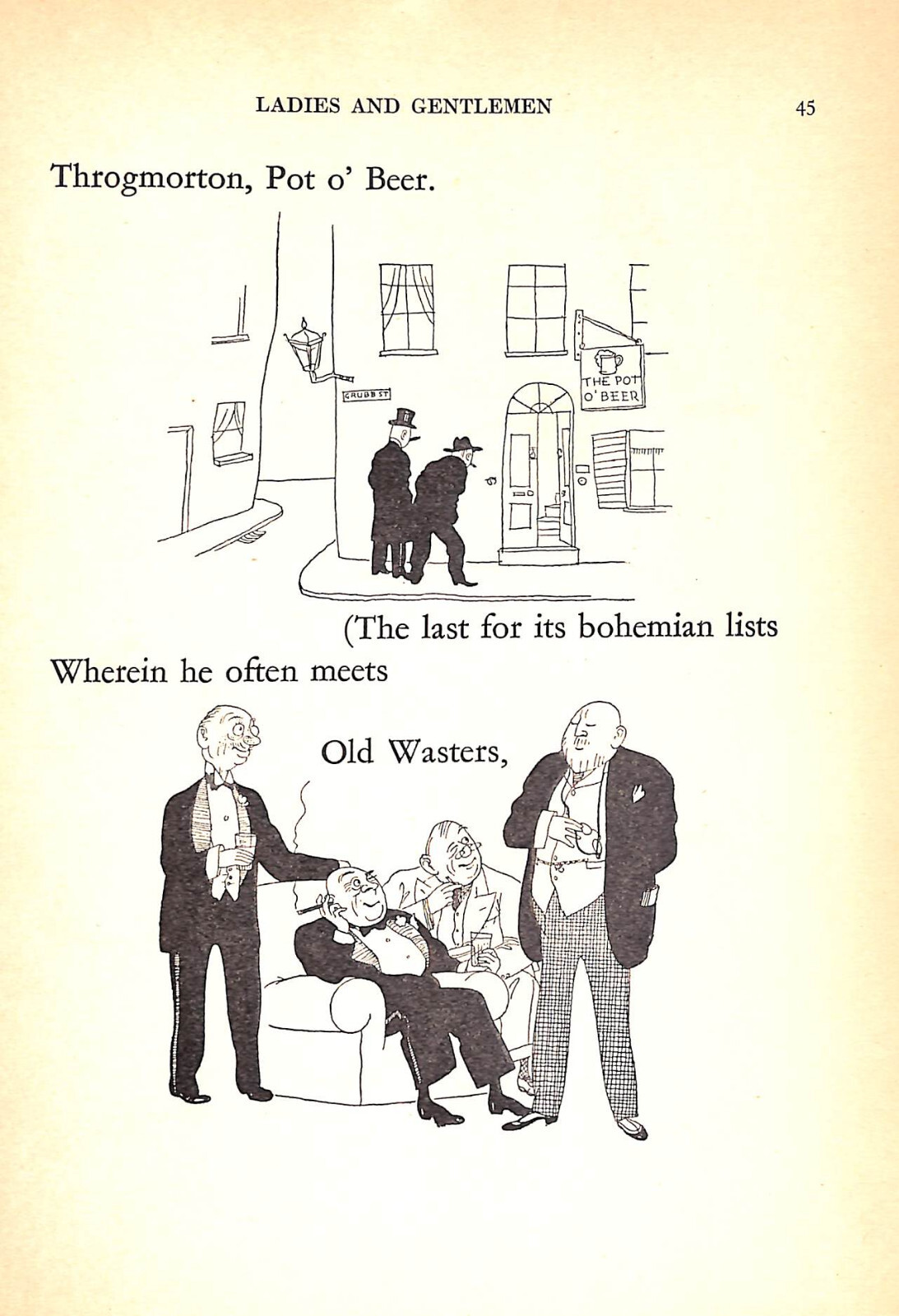 “Ladies And Gentlemen: For Adults Only – And Mature At That” 1932 BELLOC, H.