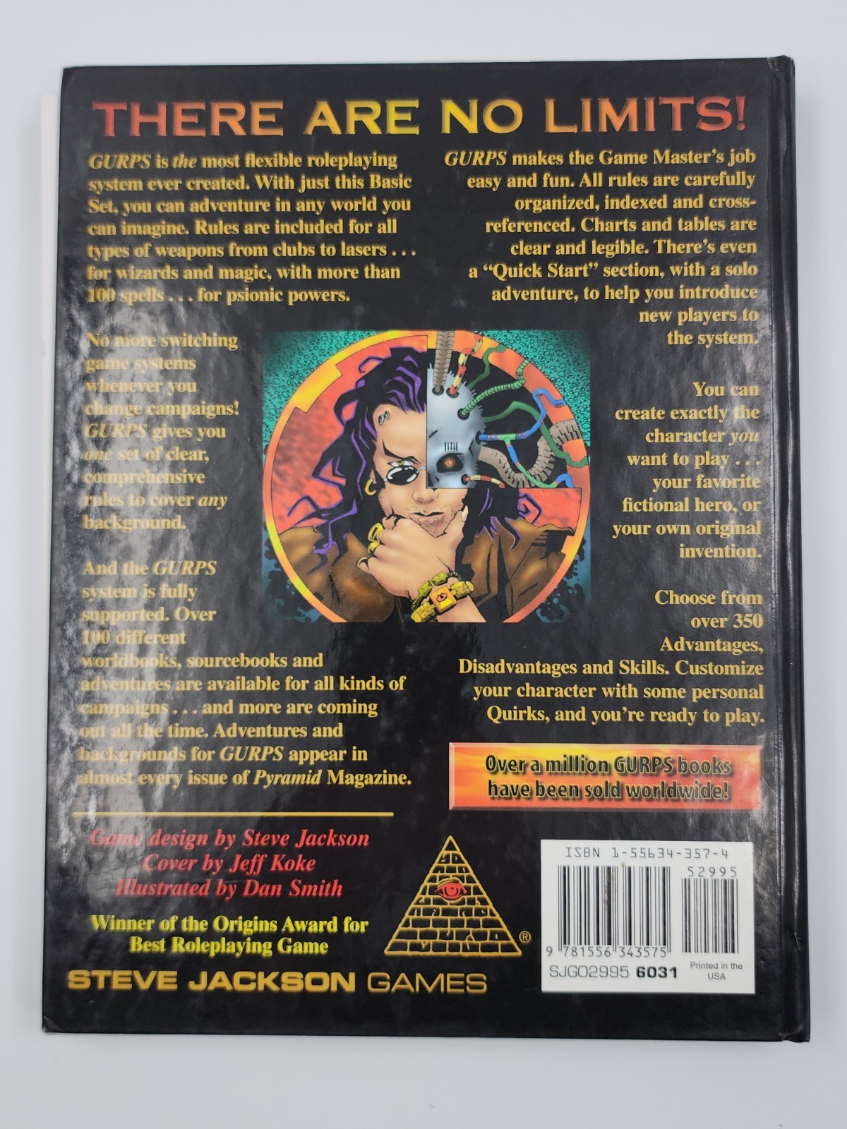 GURPS Basic Set Third Edition Revised Hardcover Steve Jackson Games RPG Book
