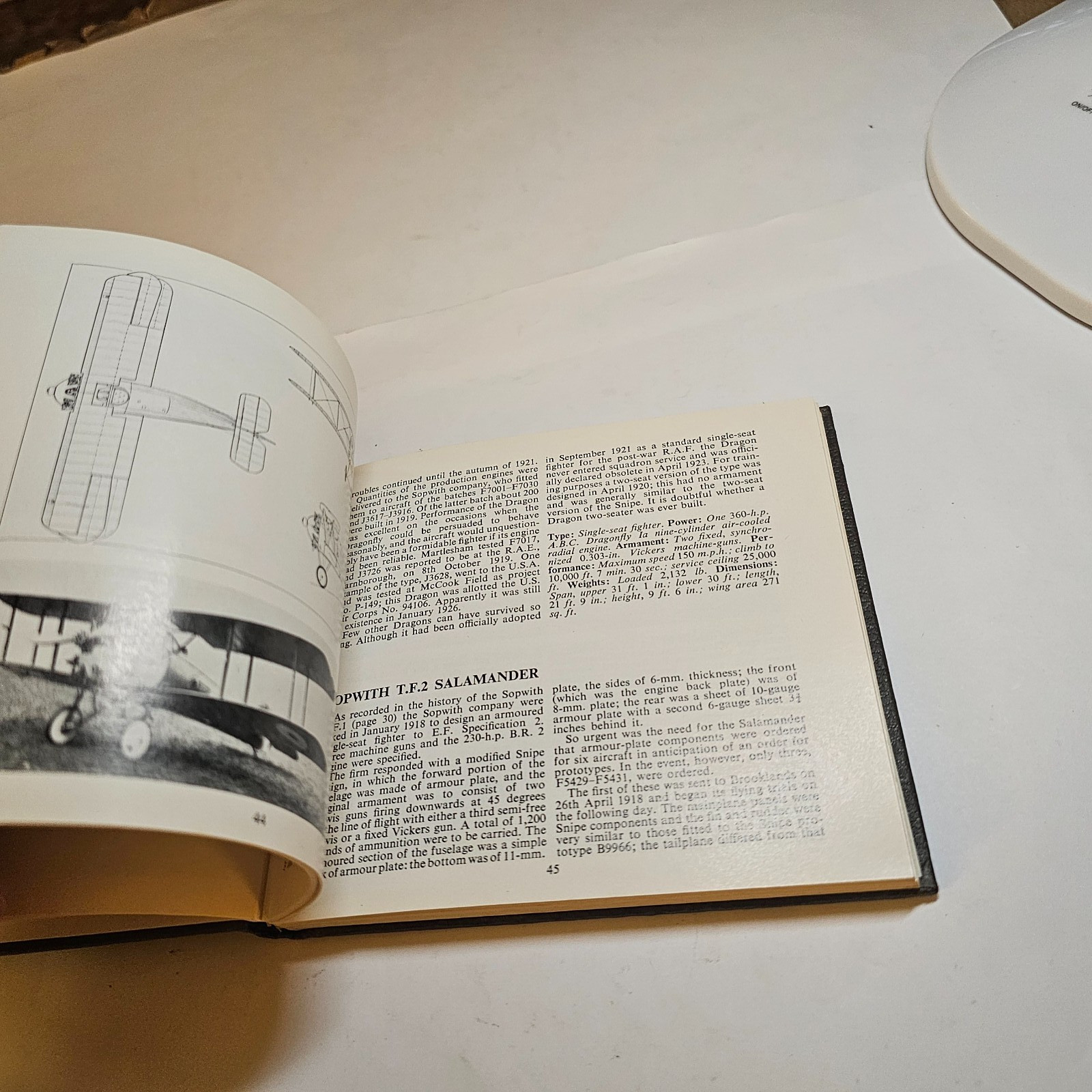 1969 “FIGHTERS” WAR PLANES OF THE FIRST WORLD WAR VOLUME 3 BOOK BRUCE WWI WW1