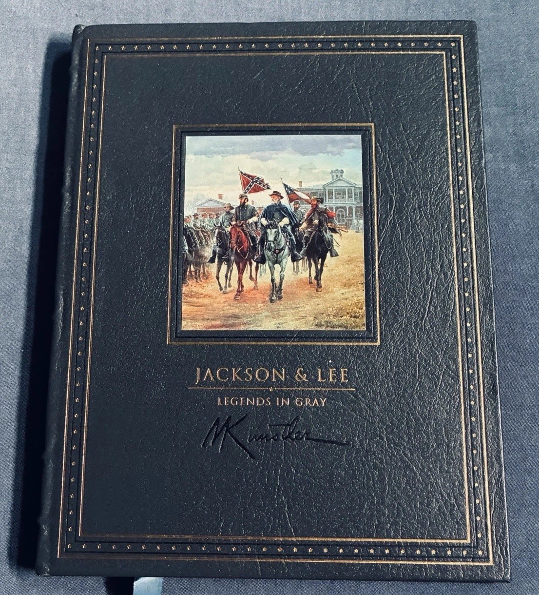 Jackson & Lee Legends Confederate Civil War Paintings Mort Kunstler Book # 1506