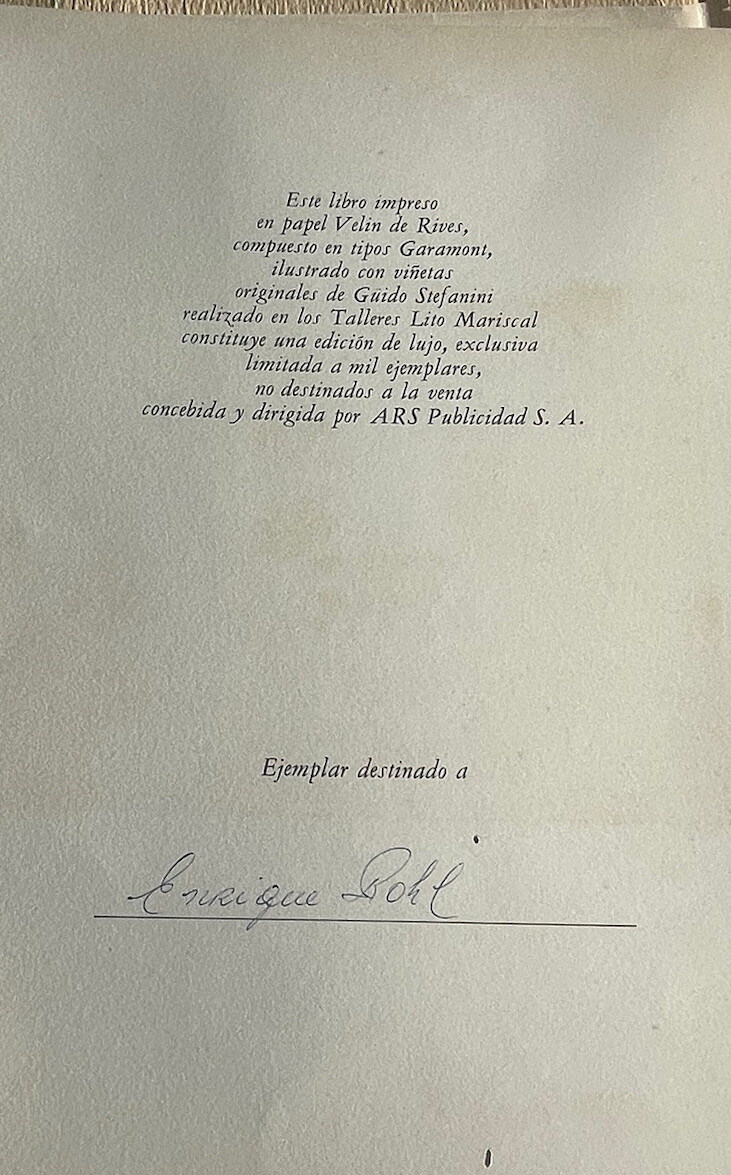 EL 19 DE ABRIL DE 1810 Book Signed ARISTIDES ROJAS luxury edition