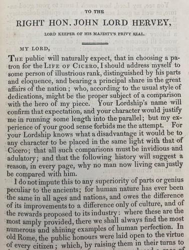LIFE OF M. TULLIUS CICERO by Conyers Middleton 1823 in 2 Volumes FANCY LEATHER