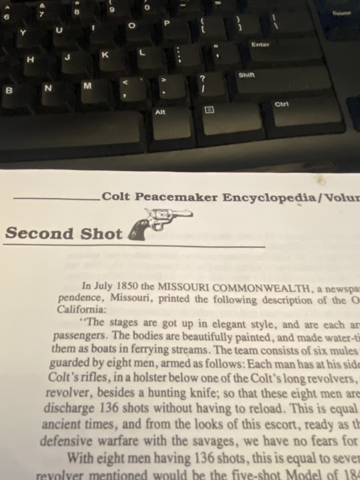 Colt Peacemaker Encyclopedia Vol 2 by Keith Cochran LTD ED 2000 Copies 1998