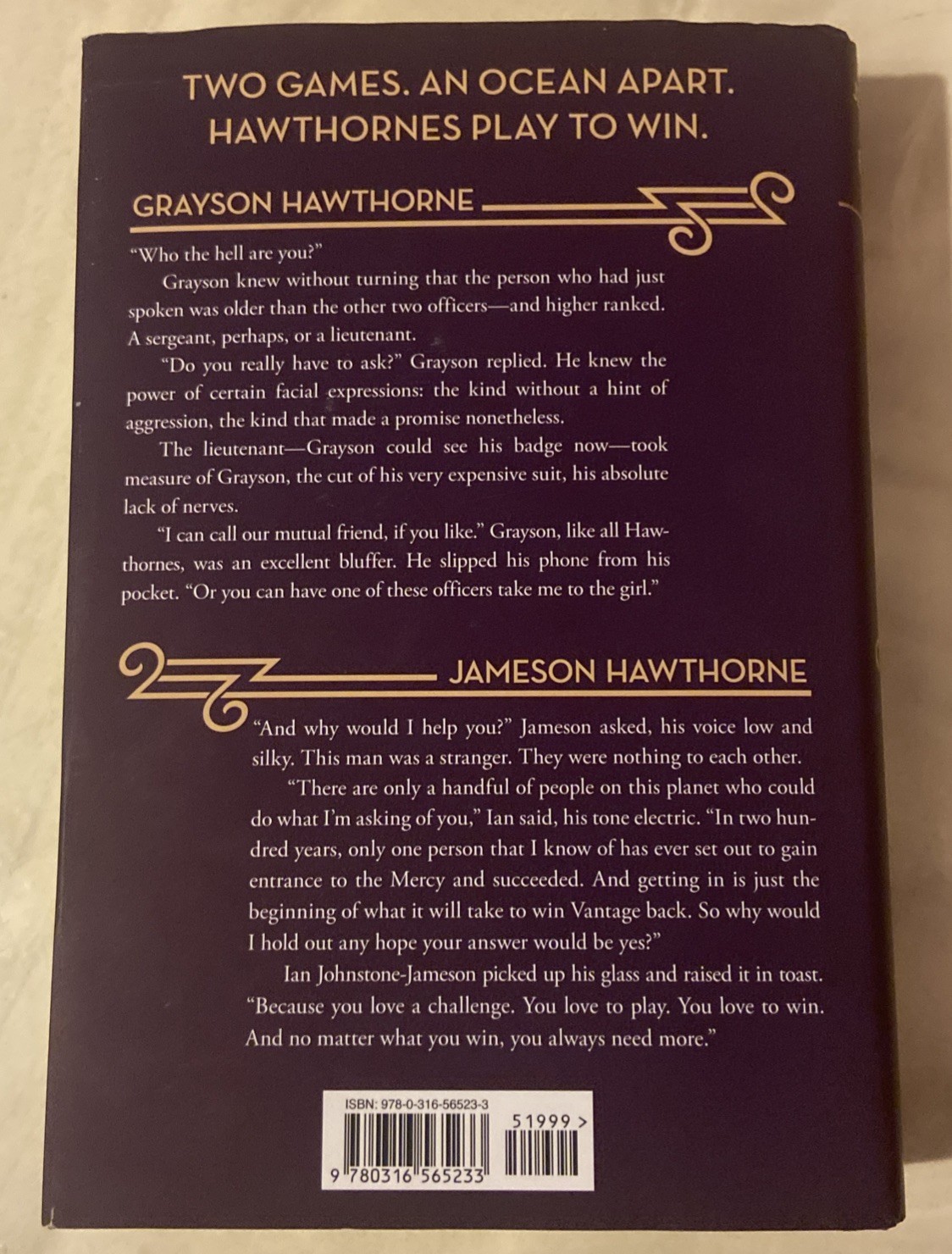 The Brothers Hawthorne (1st Ed) by Jennifer Lynn Barnes