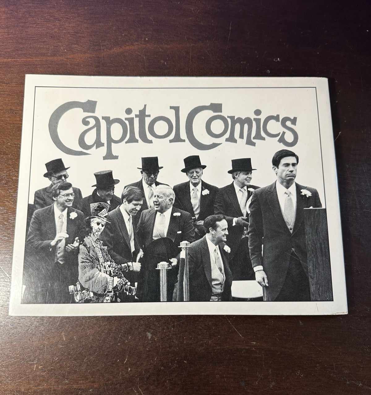Capitol Comics SIGNED Bob Brown 1983 VIRGINIA GENERAL ASSEMBLY Jeff Macnelly