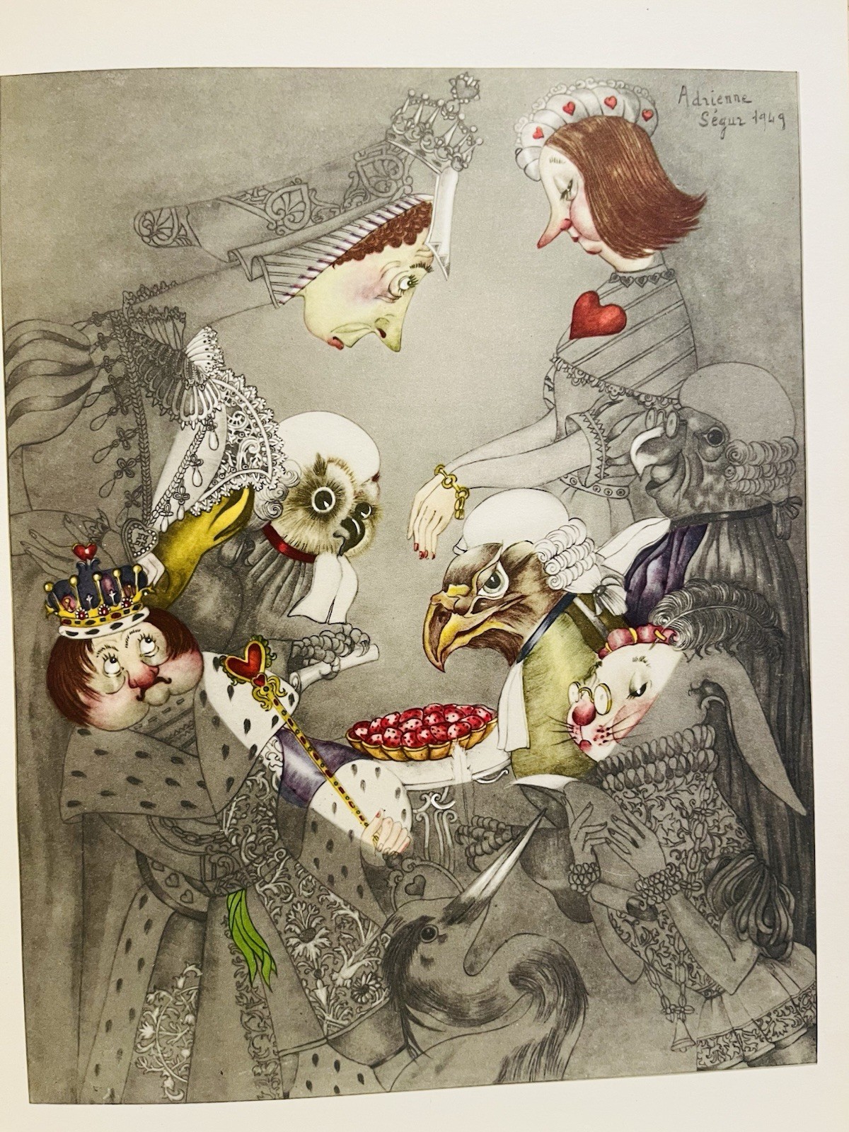 1959 Alicia Pais Maravillas Lewis Carroll Adrienne Segur Alice In Wonderland