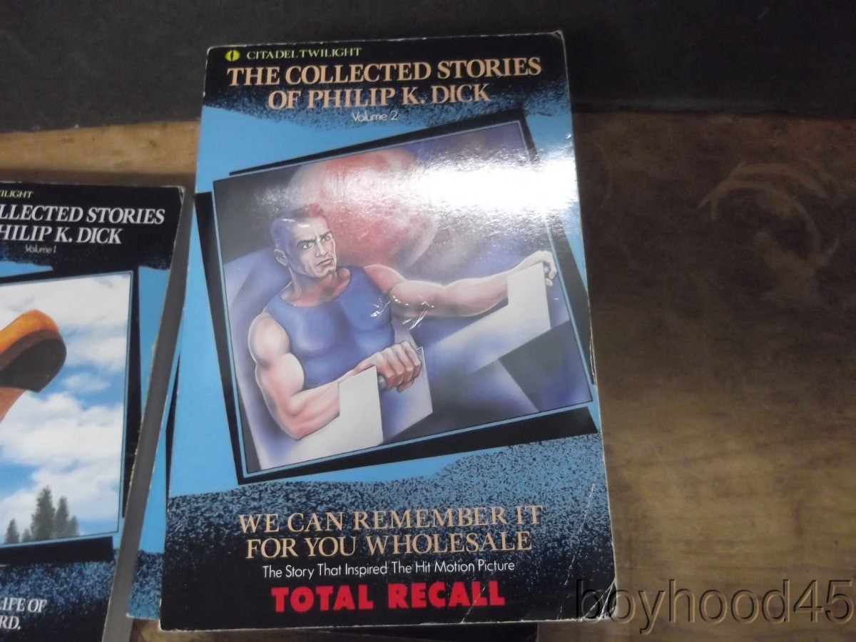 The Collected Stories of Philip K. Dick–5 Volume Set-118 TOTAL STORIES–SCARCE