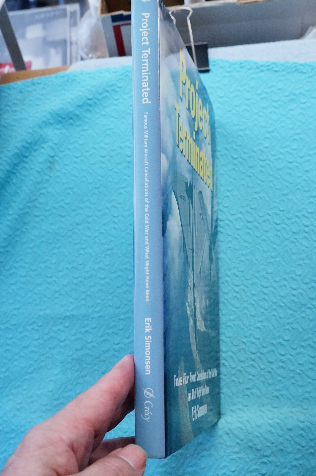 Project Terminated – Simonsen – Tall Hardbound – 2013 – 224 pages.
