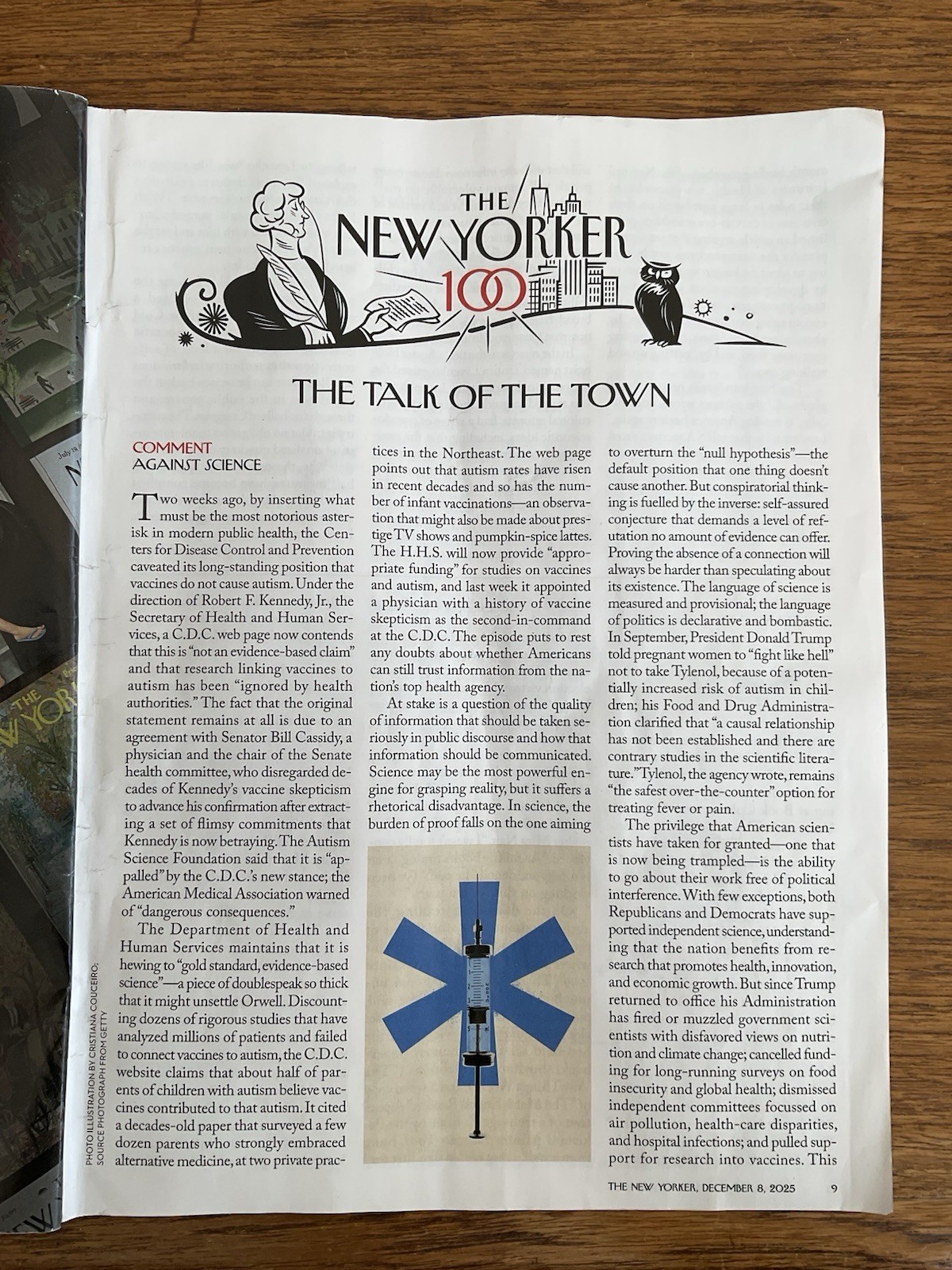 New Yorker 2025 December 8~White House of gold~Tatiana Schlossberg~Josh Shapiro