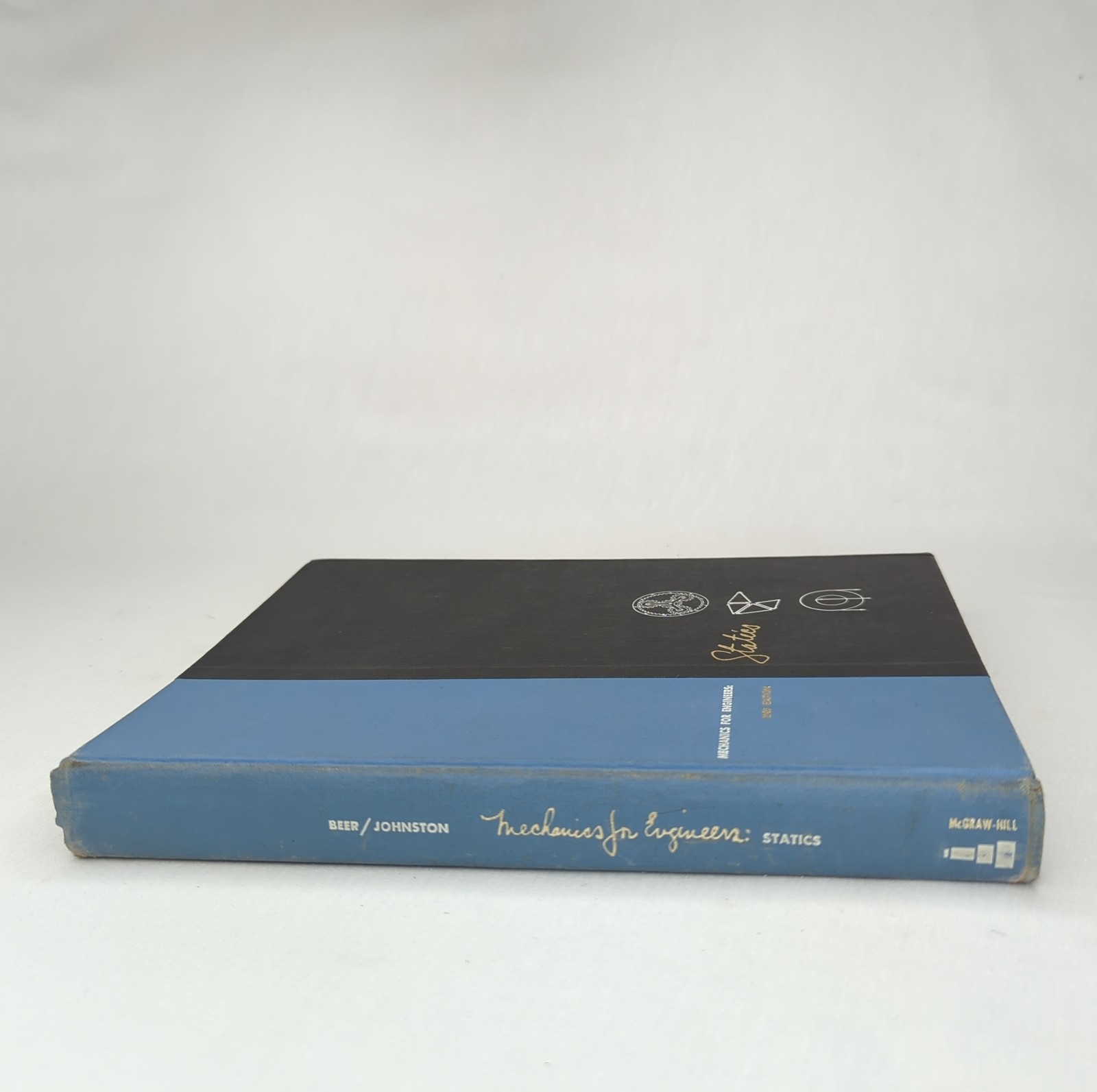 Mechanics for Engineers 2nd Edition Statics HC 1962 McGraw-Hill
