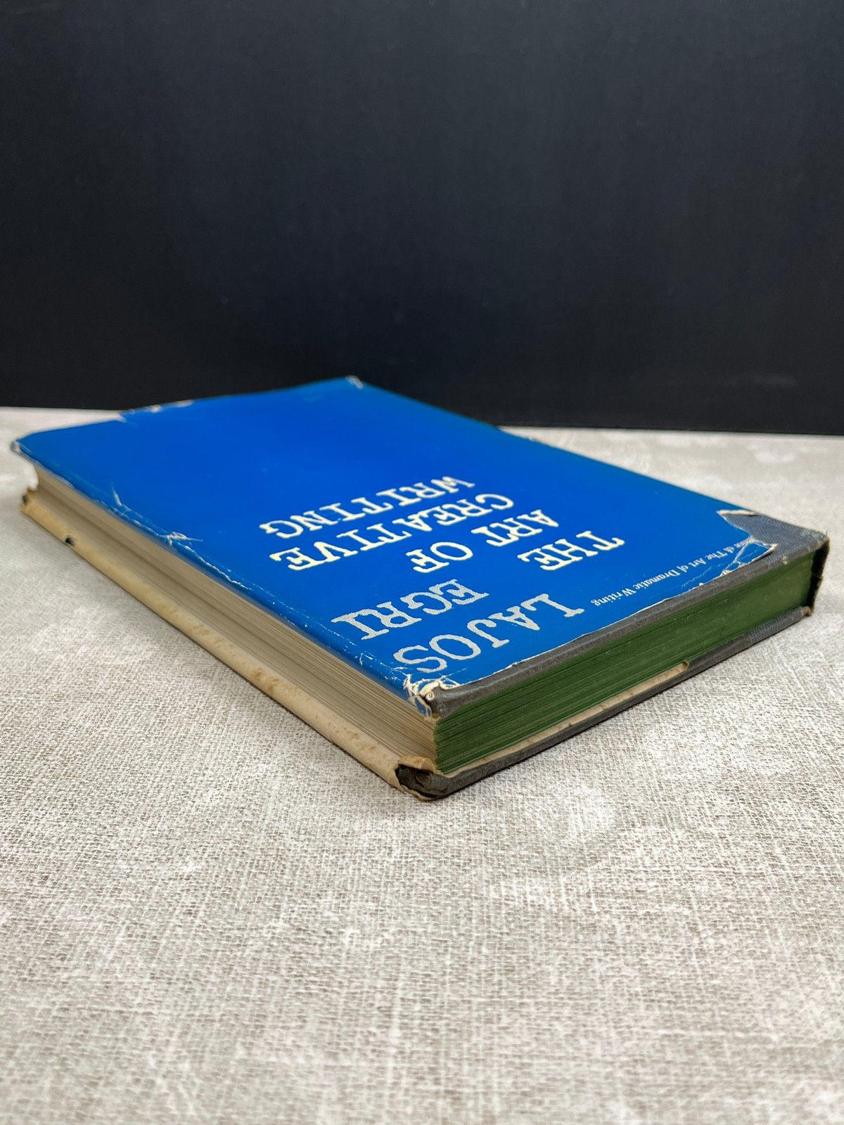 1965 The Art of Creative Writing Signed by Lajos Egri 1st Ed The Citadel Press