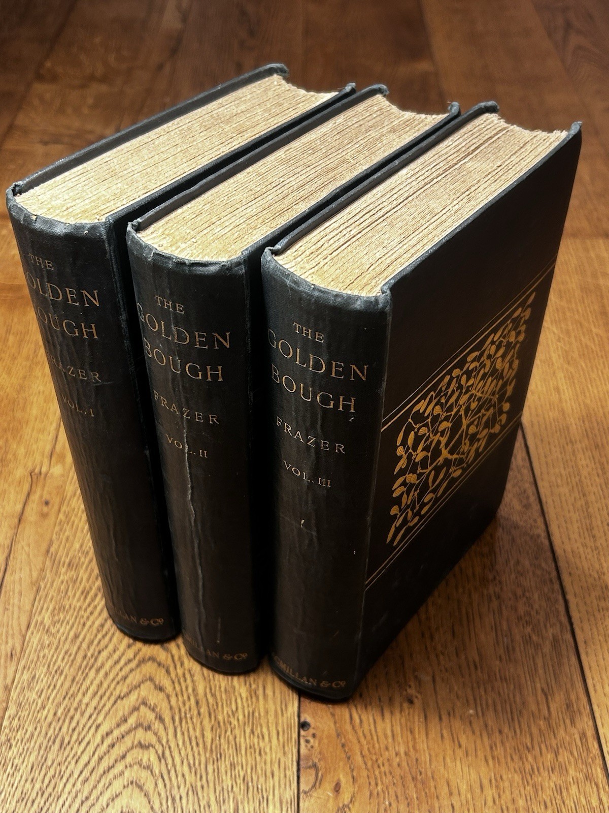 1900 The Golden Bough: A Study in Magic and Religion – J.G. Frazer – 2nd EDITION
