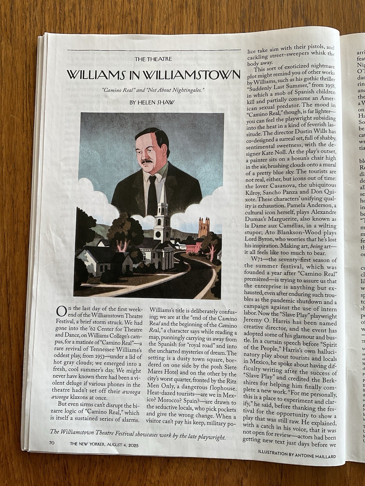 New Yorker 2025 August 4~Chiaroscuro at the Met~Museum of Art steps~Renaissance