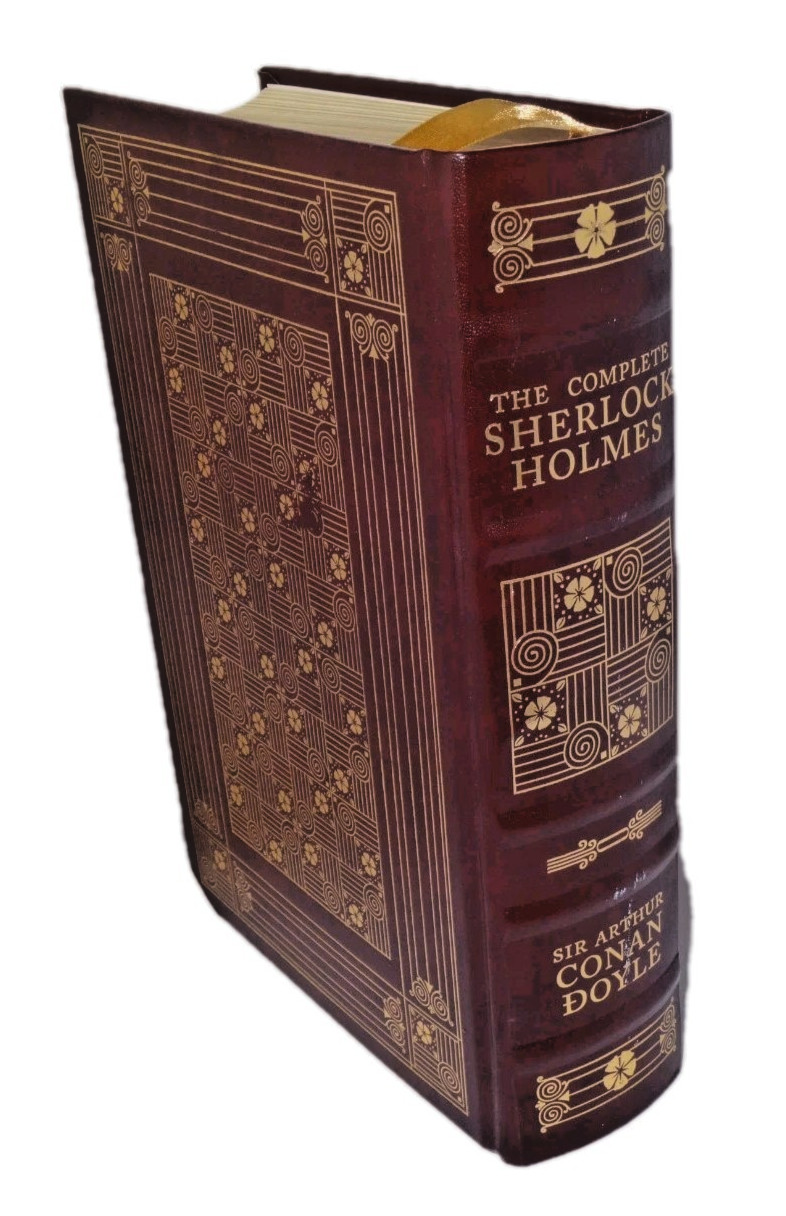 The Complete Sherlock Holmes Barnes & Noble 2009, Doyle, HC Leatherbound Book