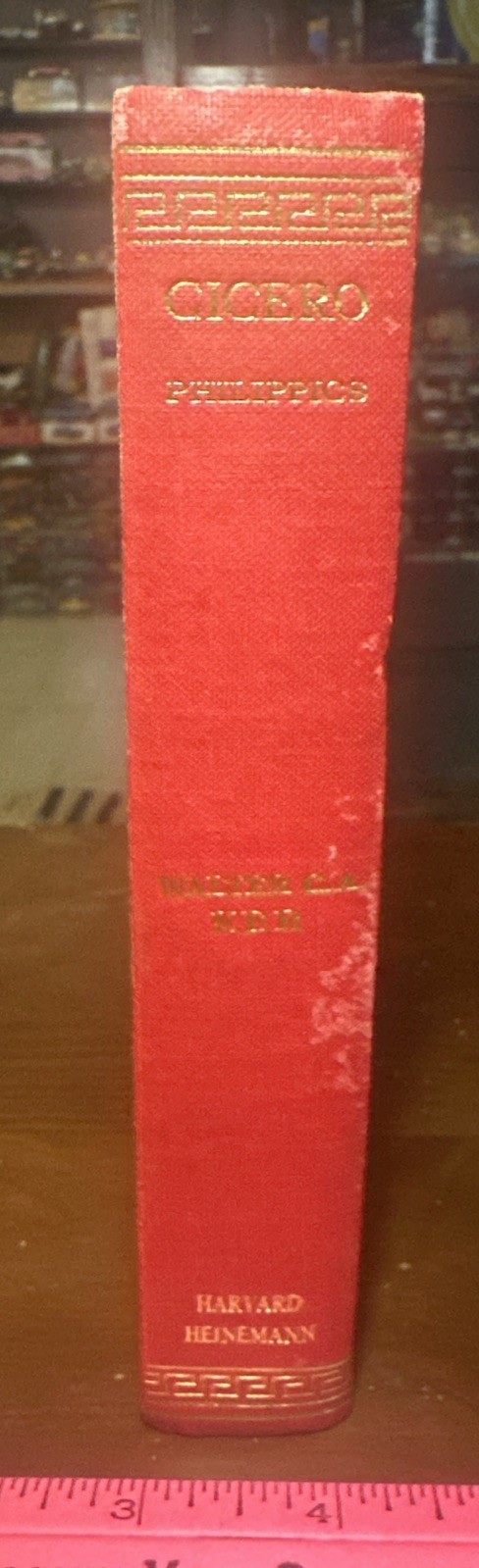 Cicero Vol. XV 15: Philippics; Loeb Classical Library #189 Latin-Eng. HC UK 1969