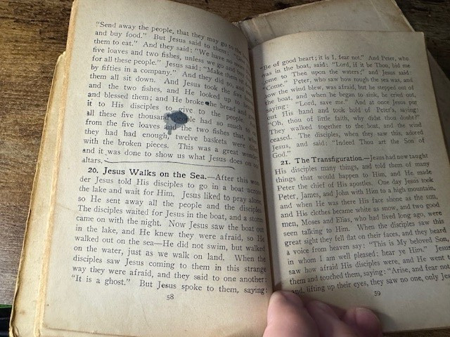 Antique Bible Stories For Little Children 1894 Cardinal McCloskey Benzinger Bro