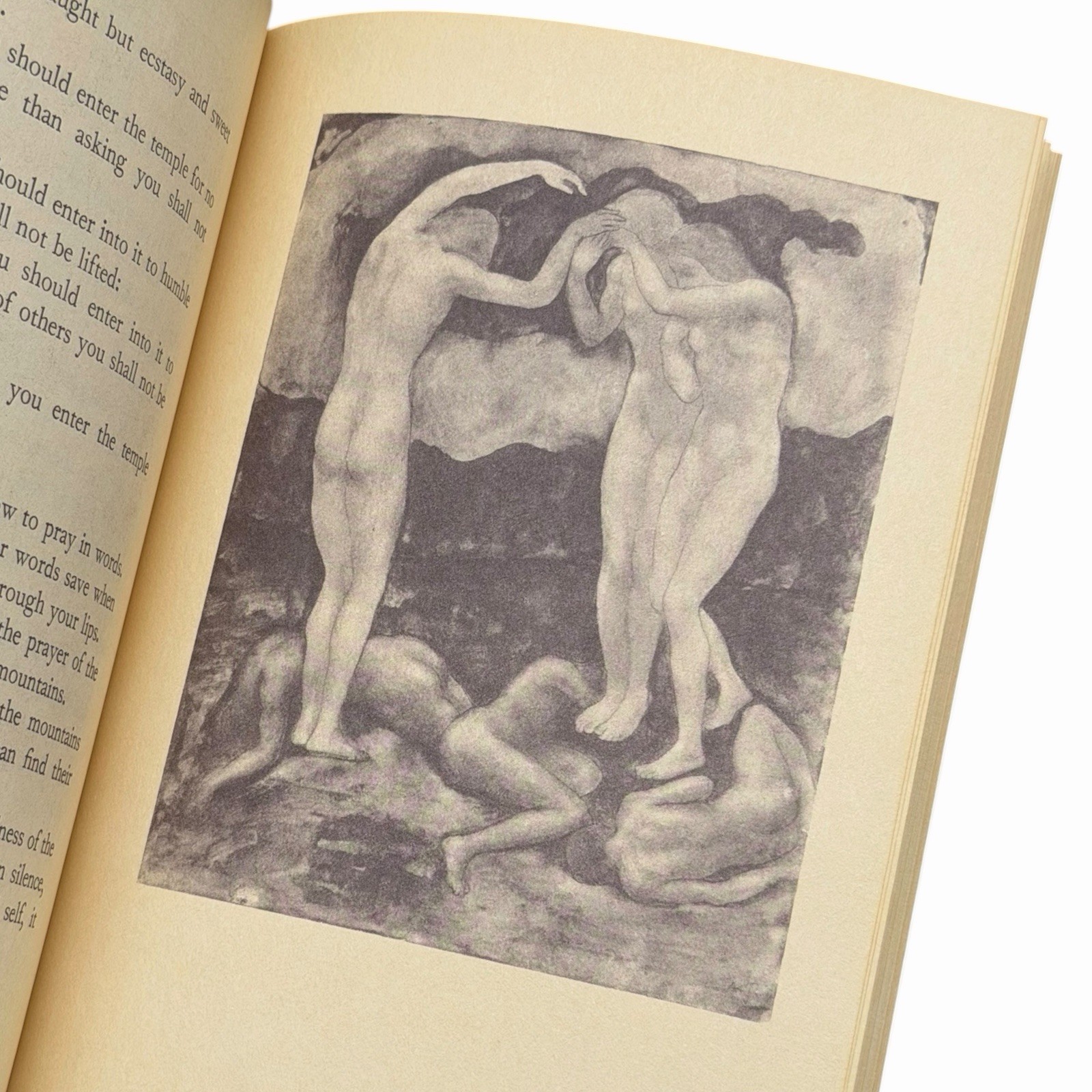 Vtg The Prophet Kahlil Gibran HC 1951 Illustrated Linotype Borzoi Alfred A Knopf