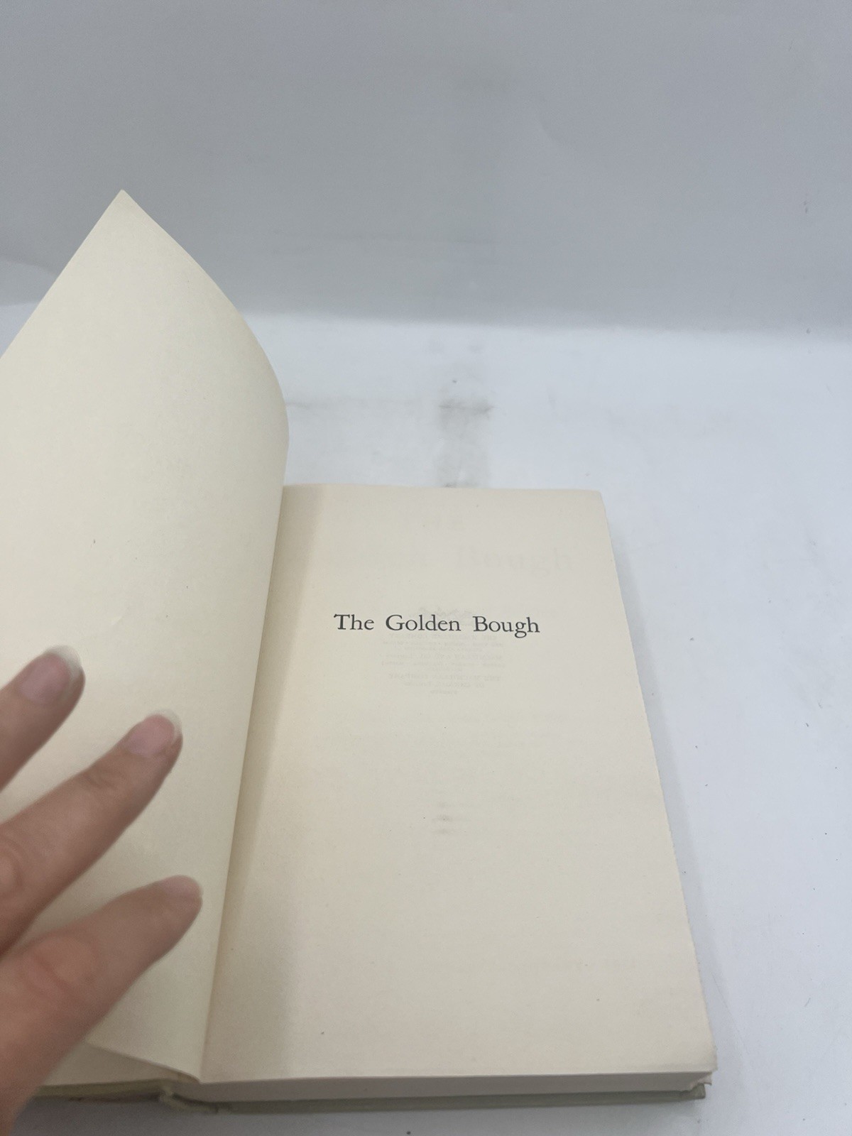 The Golden Bough A Study in Magic and Religion James George Frazer 1951 HC Book