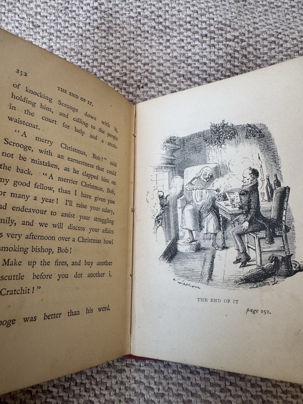 A Christmas Carol In Prose – Charles Dickens – Copyright Edition – 1880’s