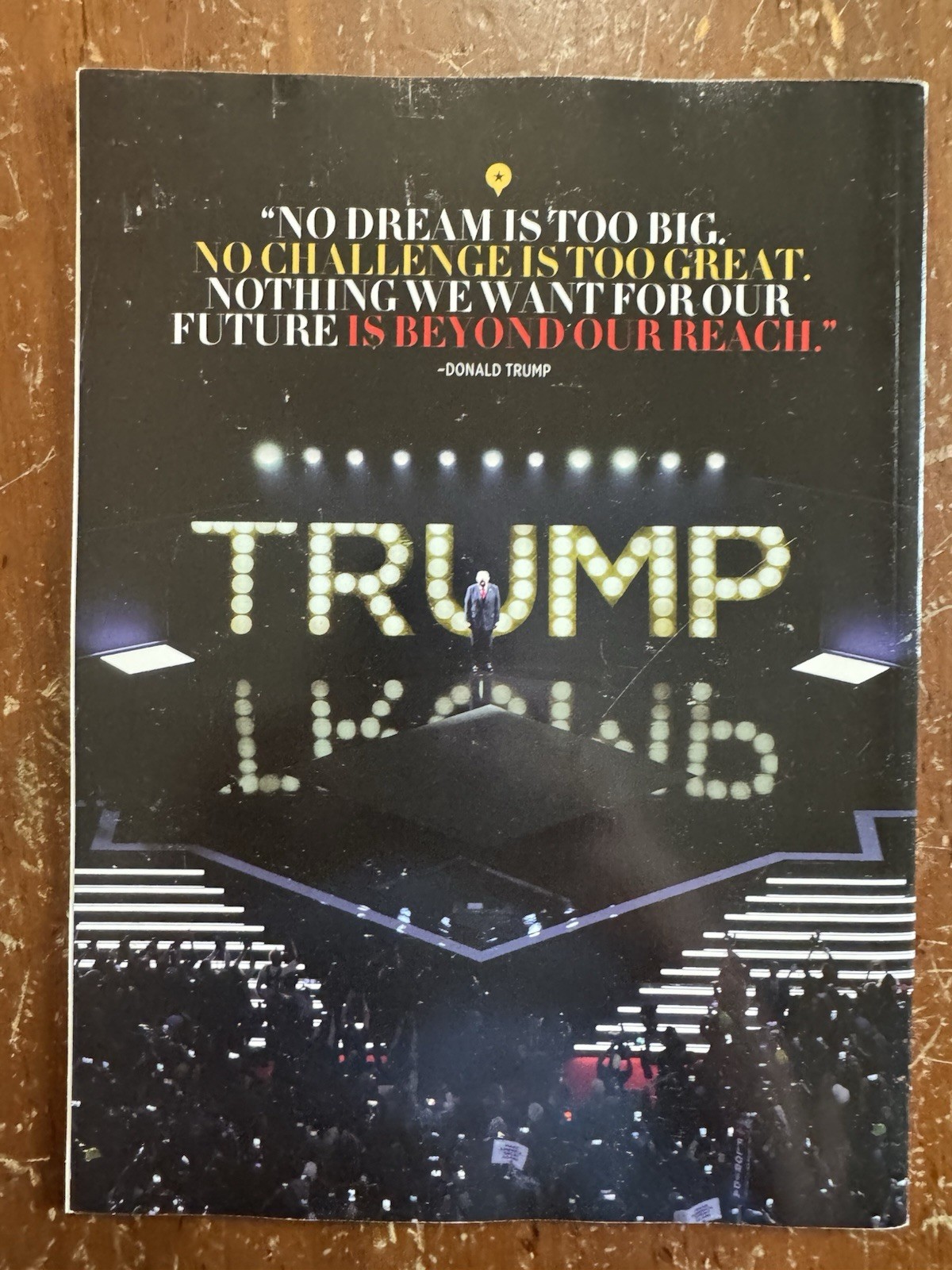 PRESIDENT TRUMP MAGAZINE A360 Media DONALD TRUMP Brand New MAGA