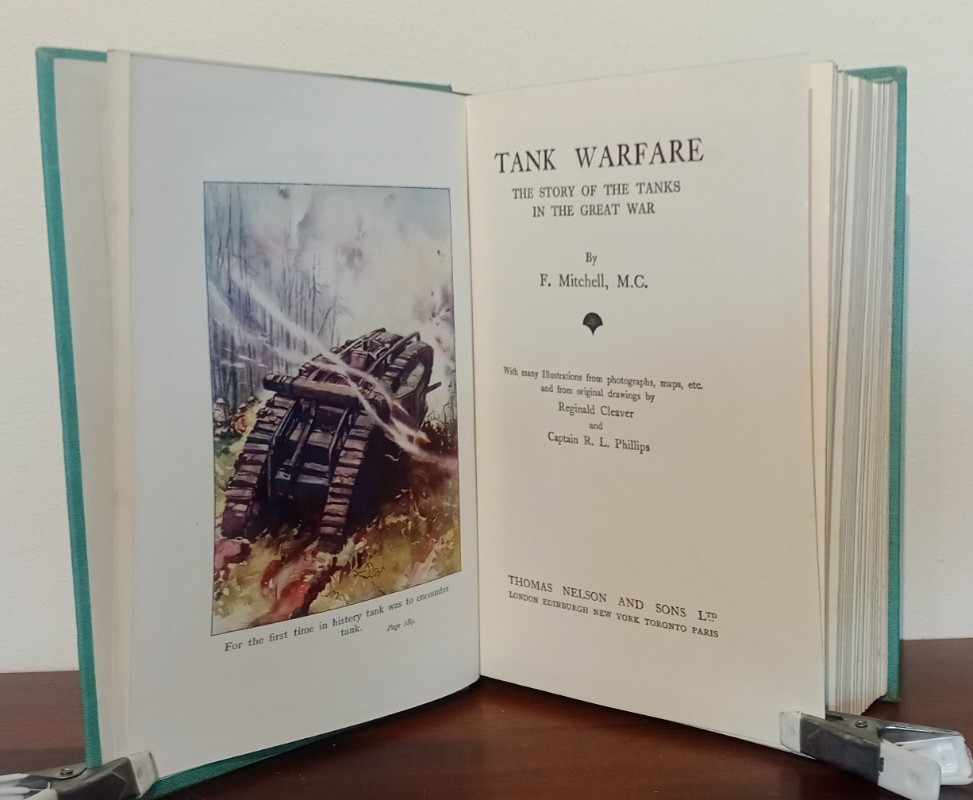 Tank Warfare F Mitchell First Great World War 1 WW1