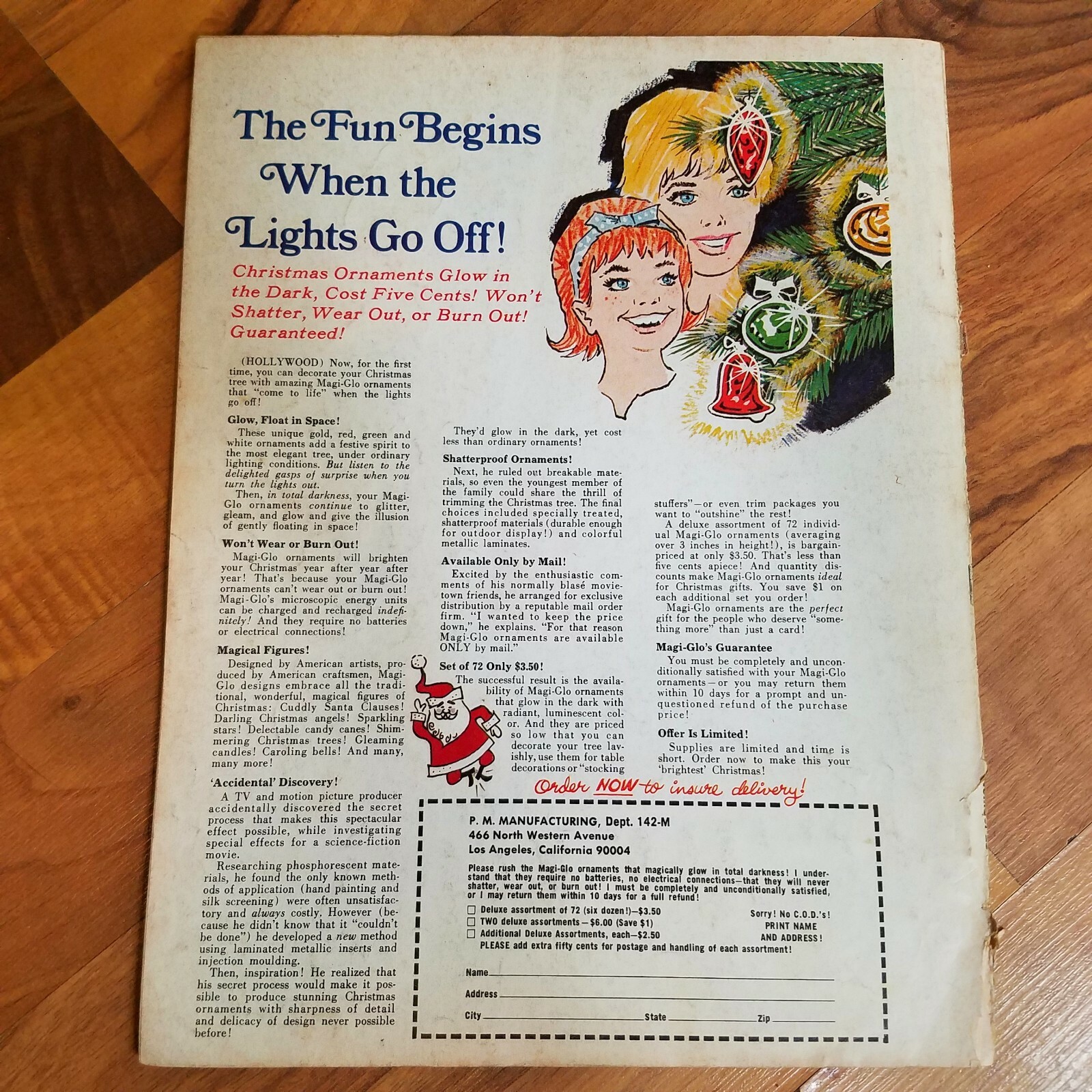 Christmas Projects Crafts for Kids No. 25 1973 Fawcett banner ornaments LQ
