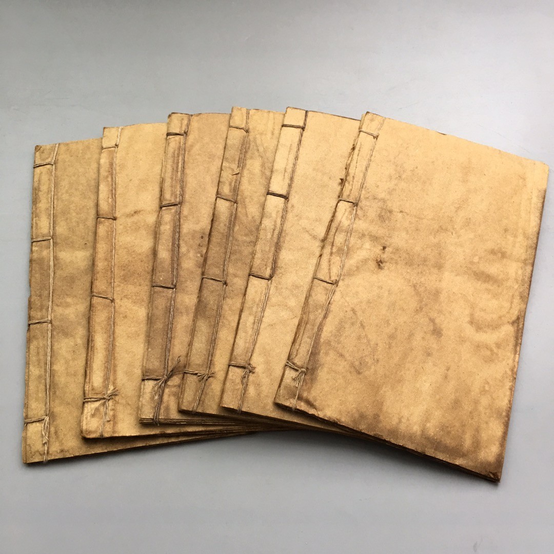 Old China 6 Chinese Medicine Books (Medical community records)