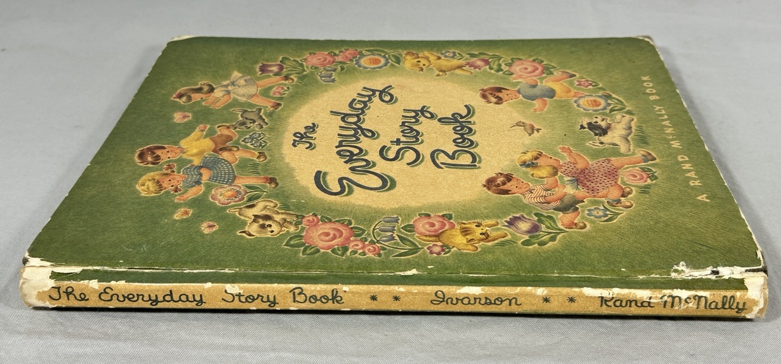 Vintage 1948 The Everyday Story Book Rand McNally Illustrated Children’s Book