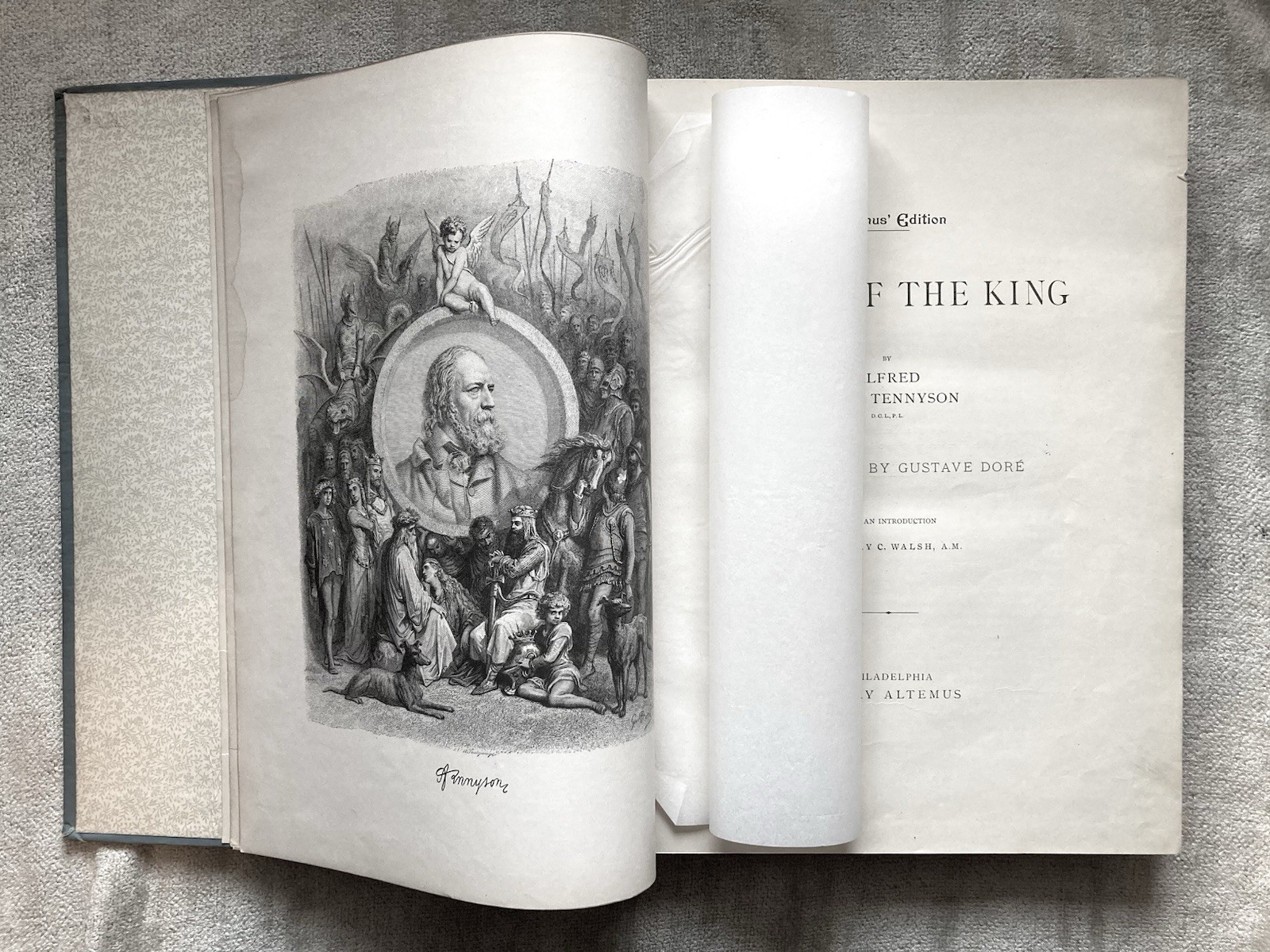 Tennyson’s Idylls Of The King, 1889, Illus. Gustave Dore’ Pub., Altemus