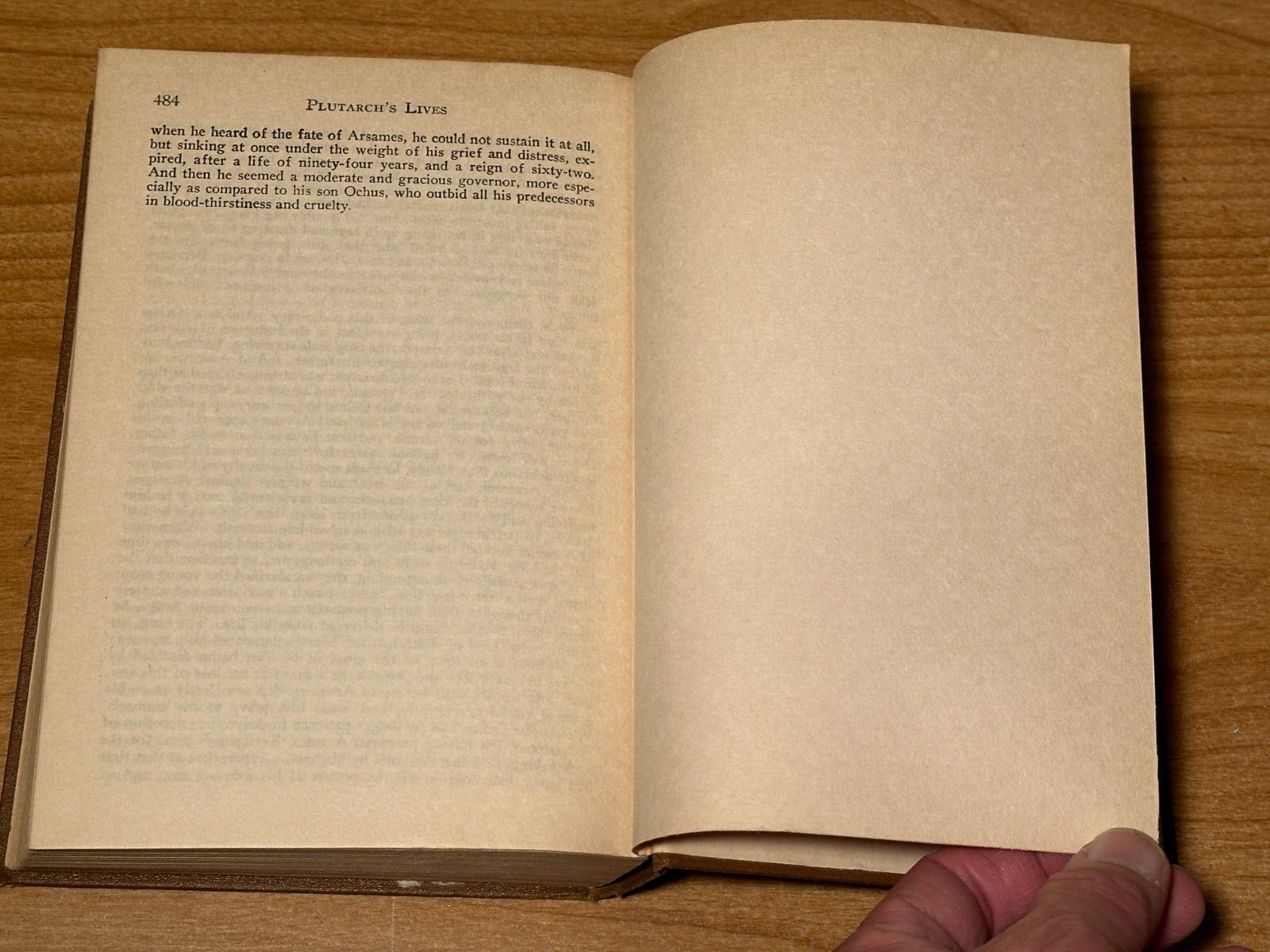 The World’s Greatest Literature: Plutarch: Lives of Illustrious Men 1936 Spencer