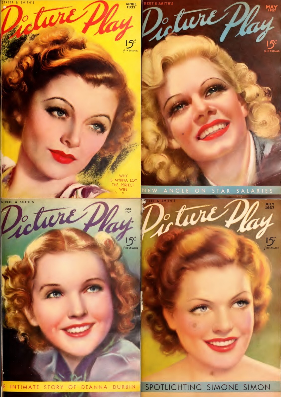 140 Old Issues of Picture Play America Films Cinema Magazine V.2 (1925-1938) DVD