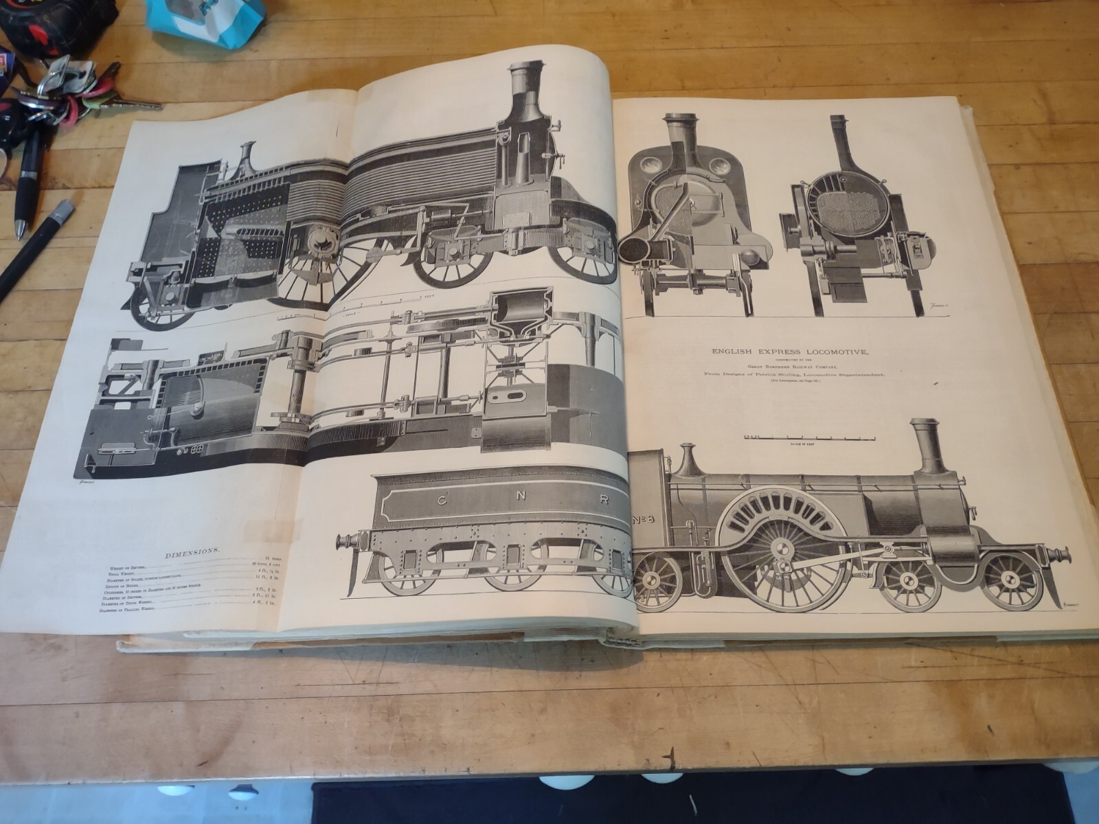 Vintage RAILROAD GAZETTE Magazine 1871 BOUND BOOK Complete Year 416 Pages